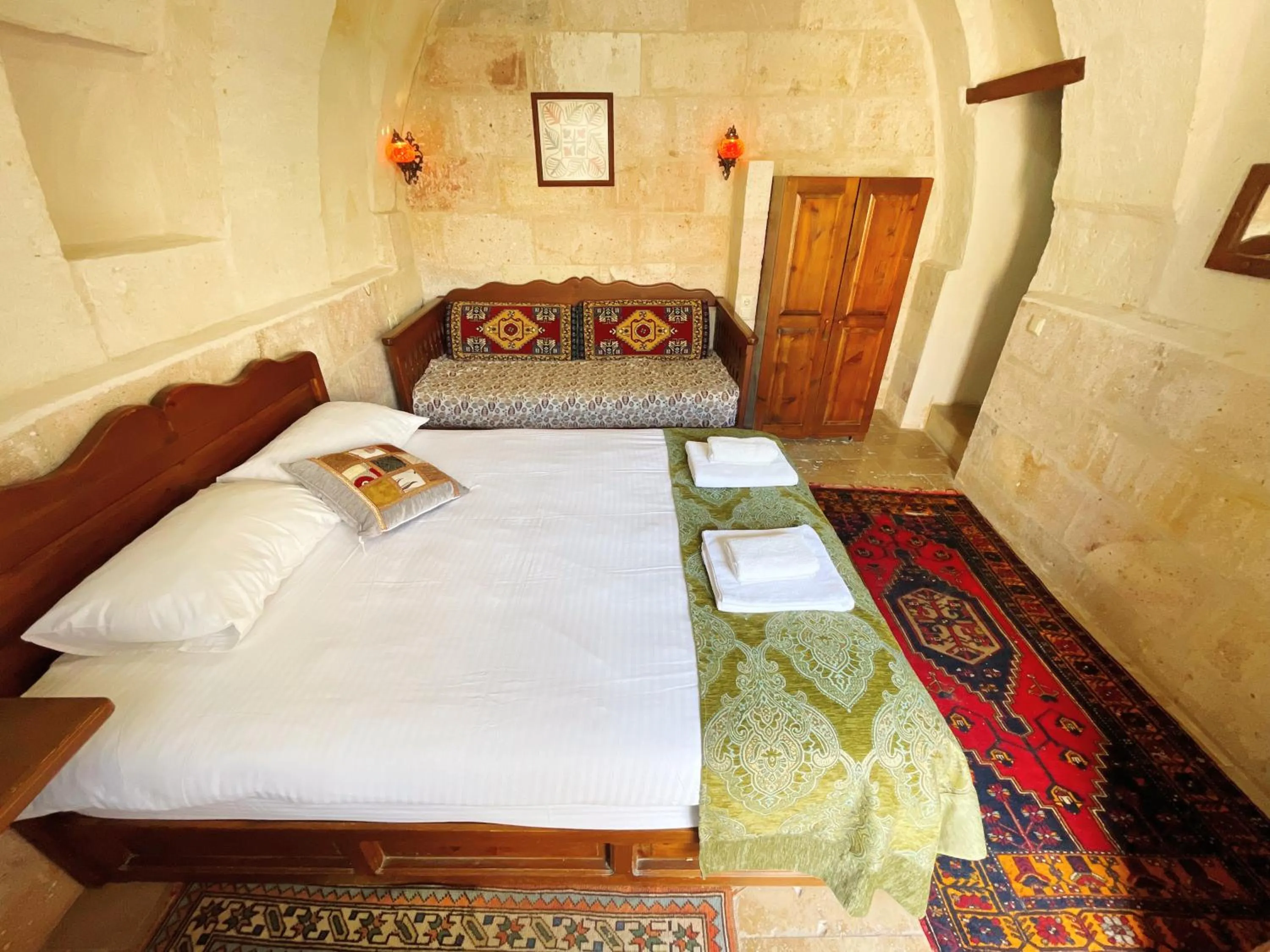 Bedroom, Bed in Gedik Cave Hotel