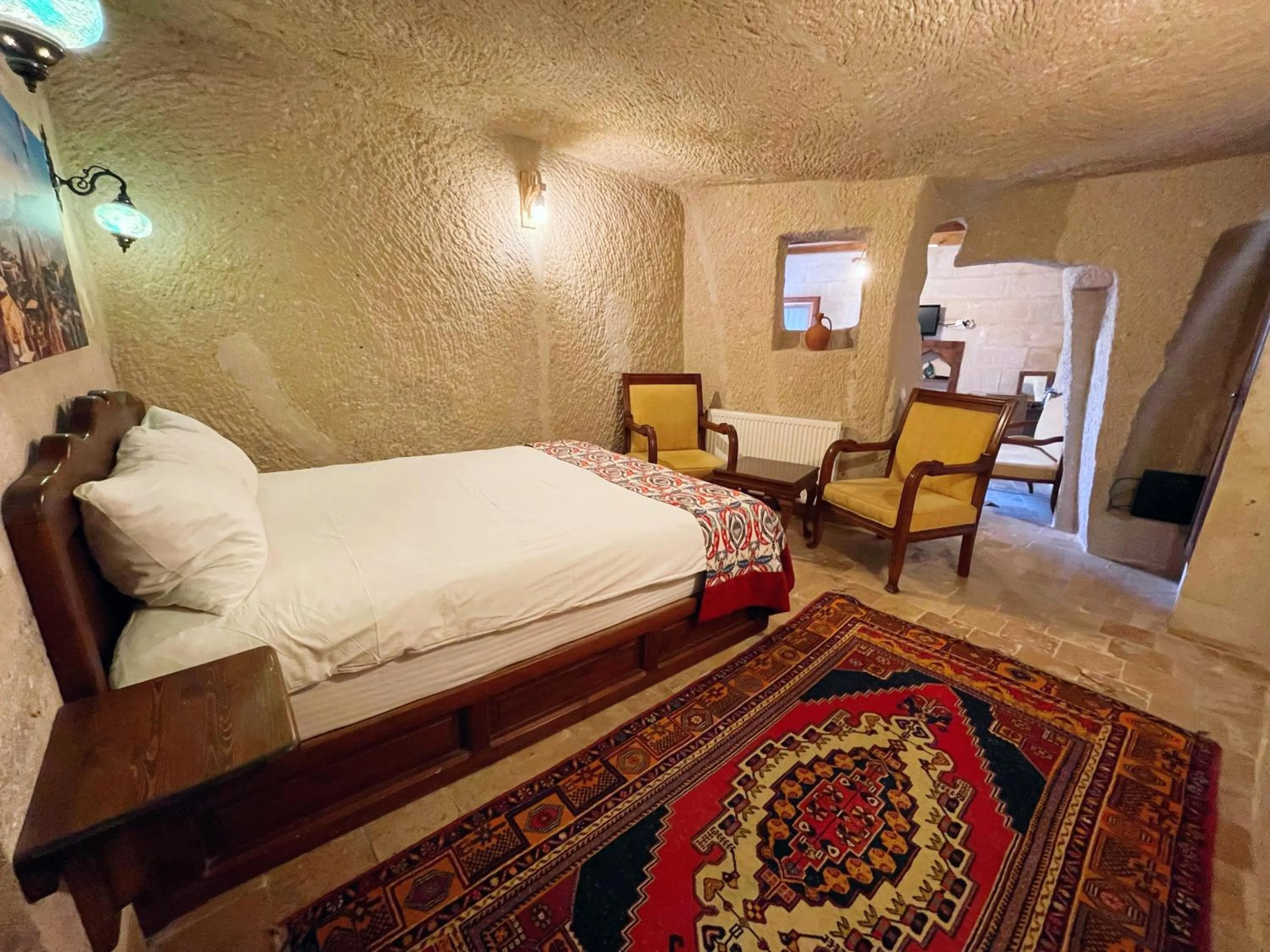 Bedroom, Bed in Gedik Cave Hotel