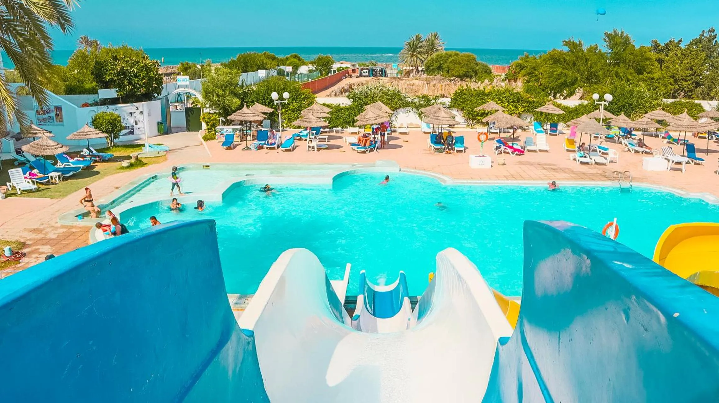 Aqua park in Hotel Royal Jinene Sousse