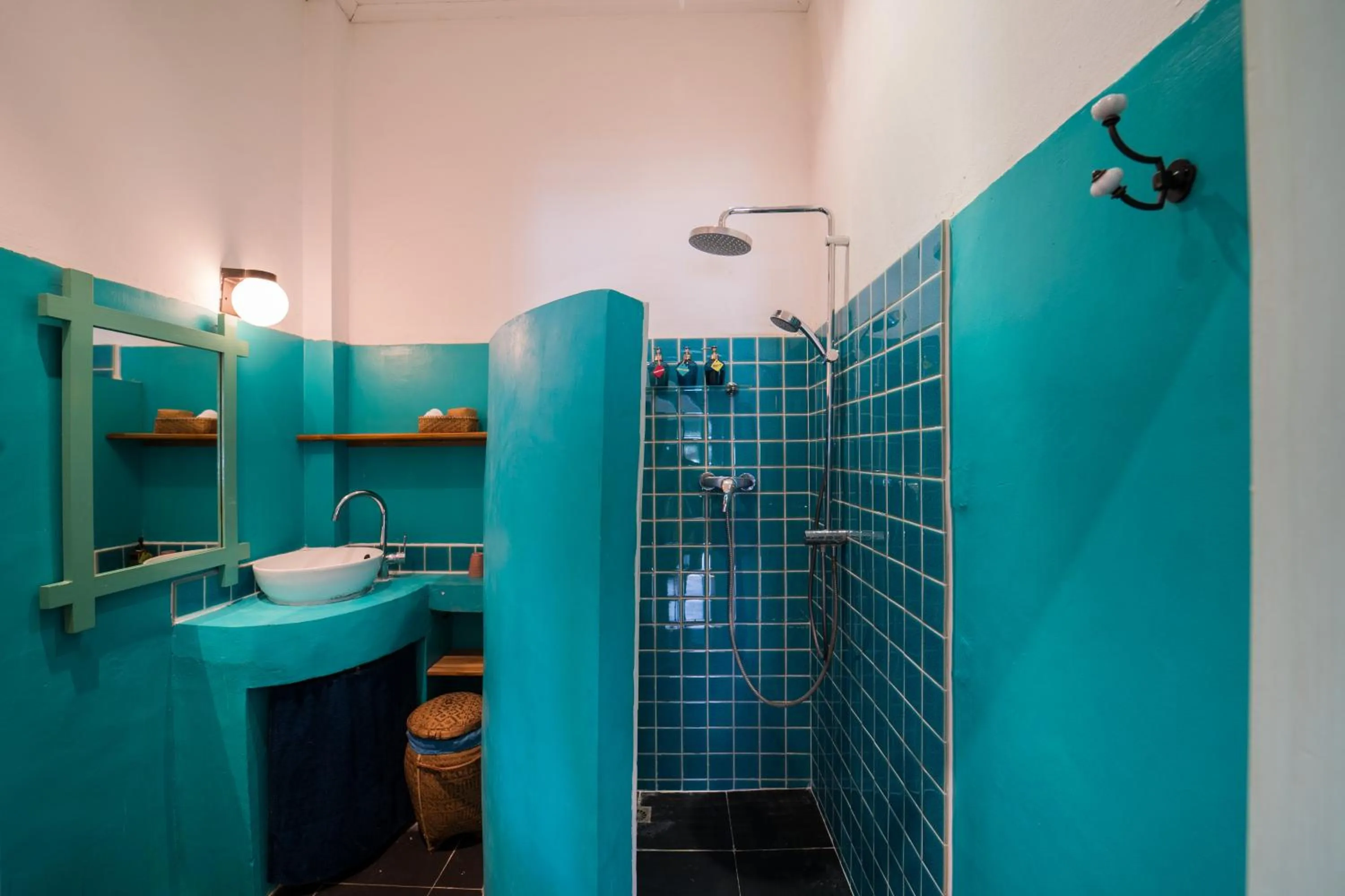 Shower in Ock Pop Tok Mekong Villa