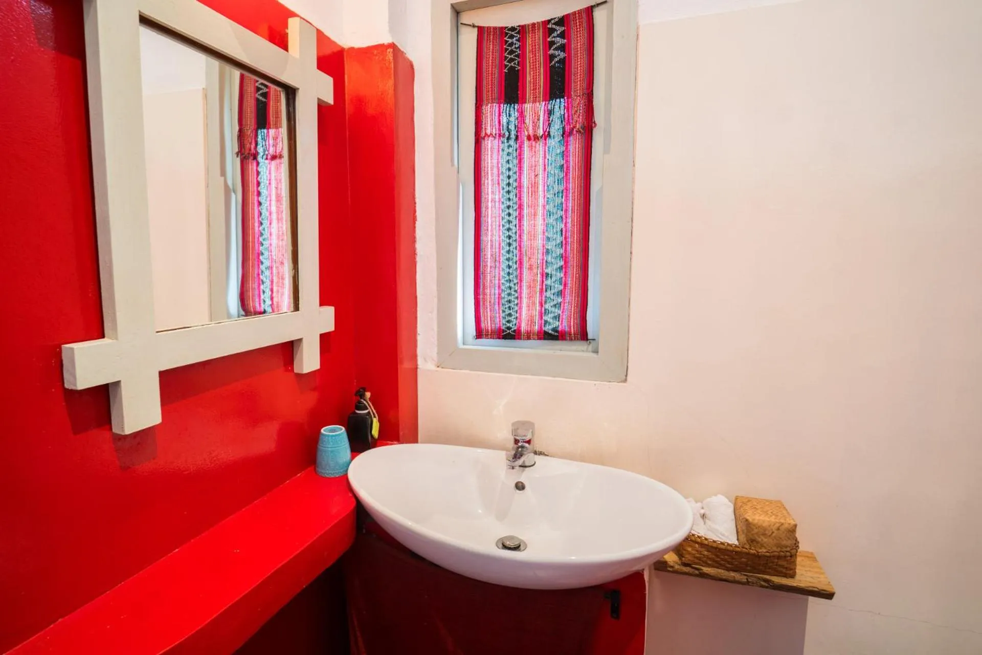 Toilet in Ock Pop Tok Mekong Villa