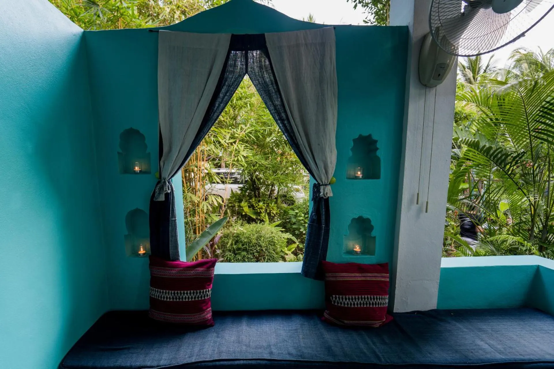 Balcony/Terrace in Ock Pop Tok Mekong Villa