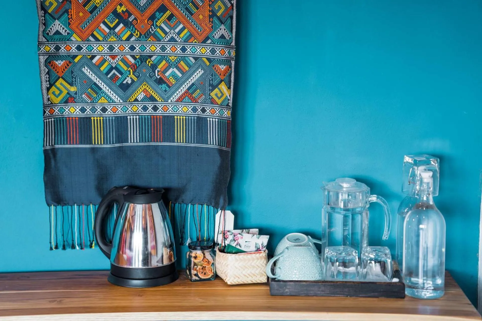 Coffee/tea facilities in Ock Pop Tok Mekong Villa