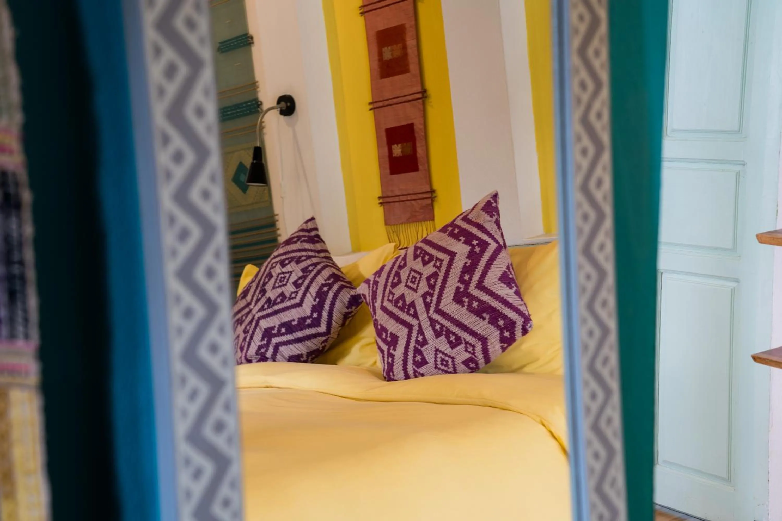 Decorative detail in Ock Pop Tok Mekong Villa