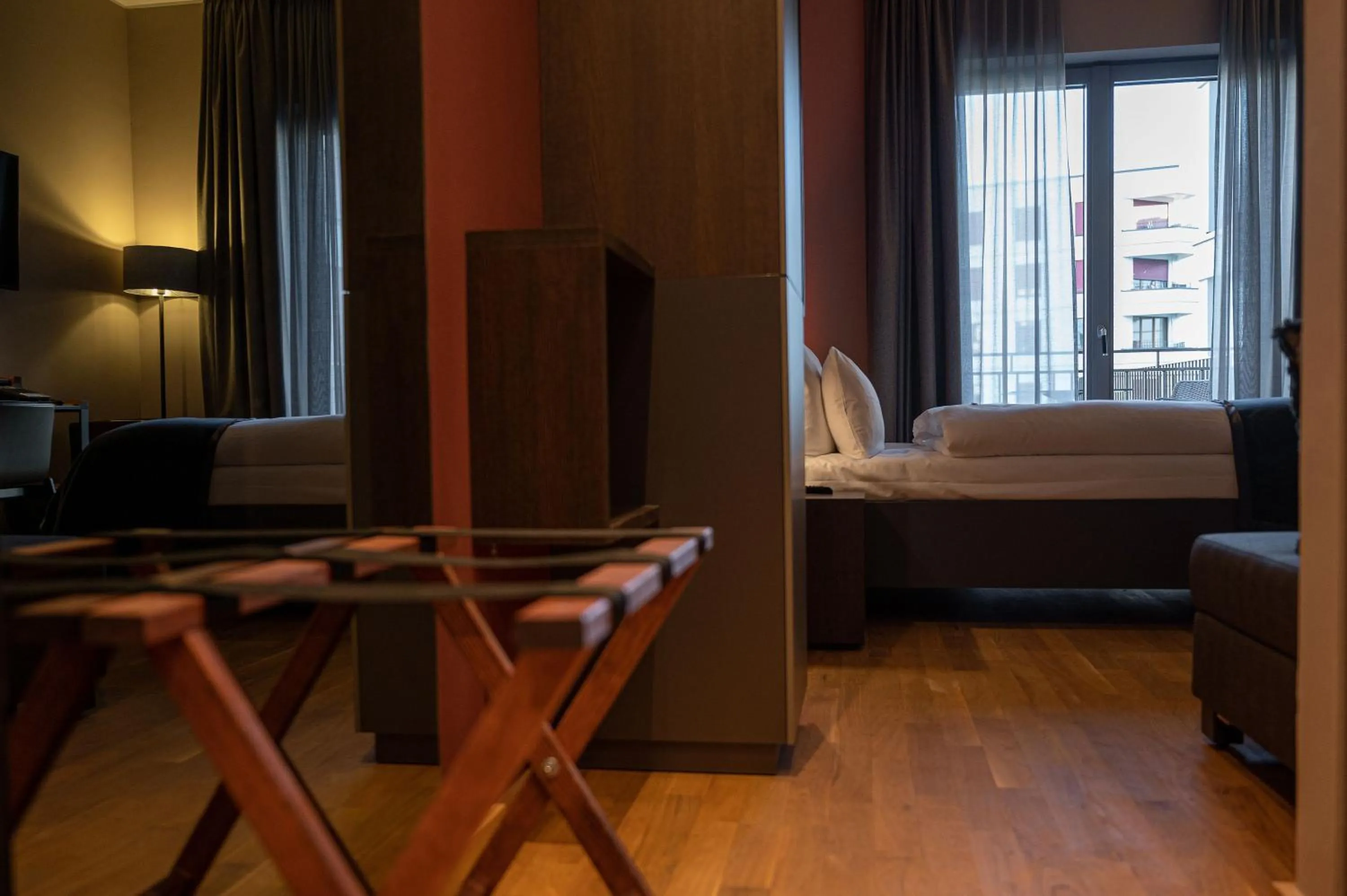 Bedroom in Qube Hotel Bahnstadt