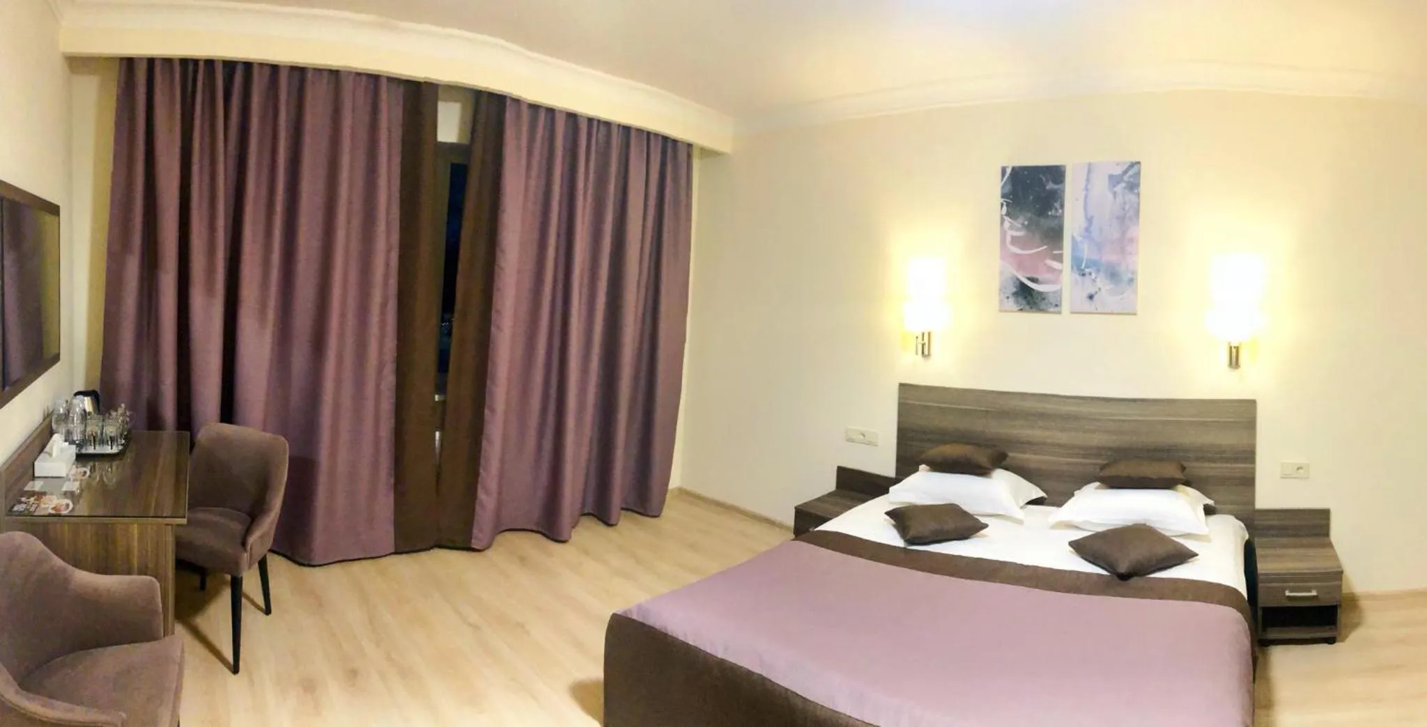 Bed in Non-stop hotel