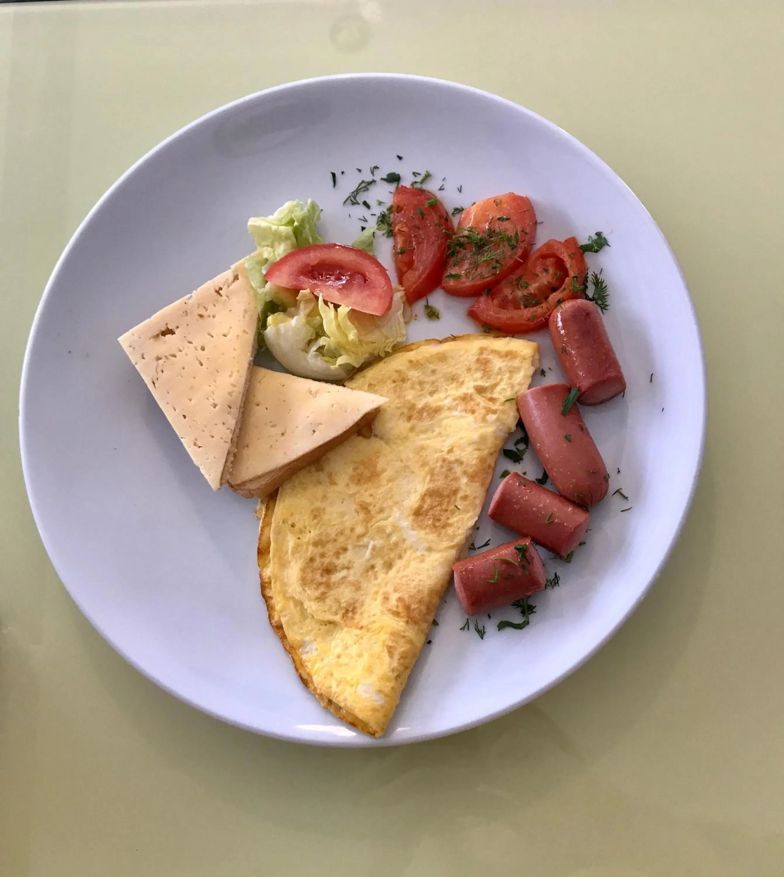 Breakfast in Non-stop hotel