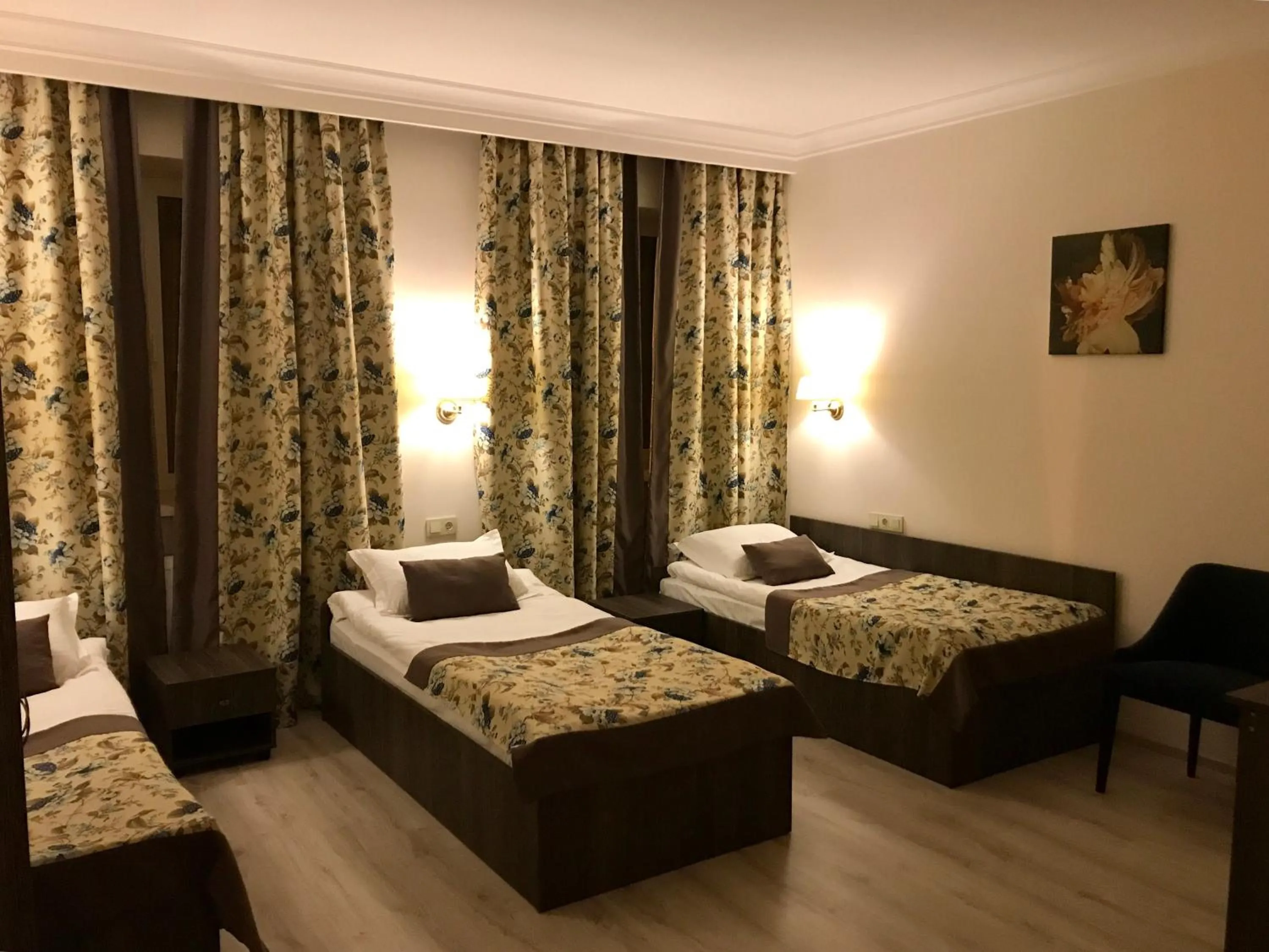 Bed in Non-stop hotel