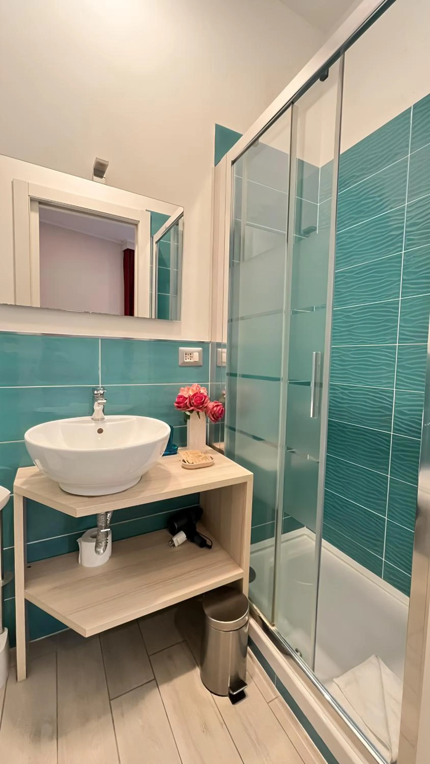 Bathroom in Hotel Balilla