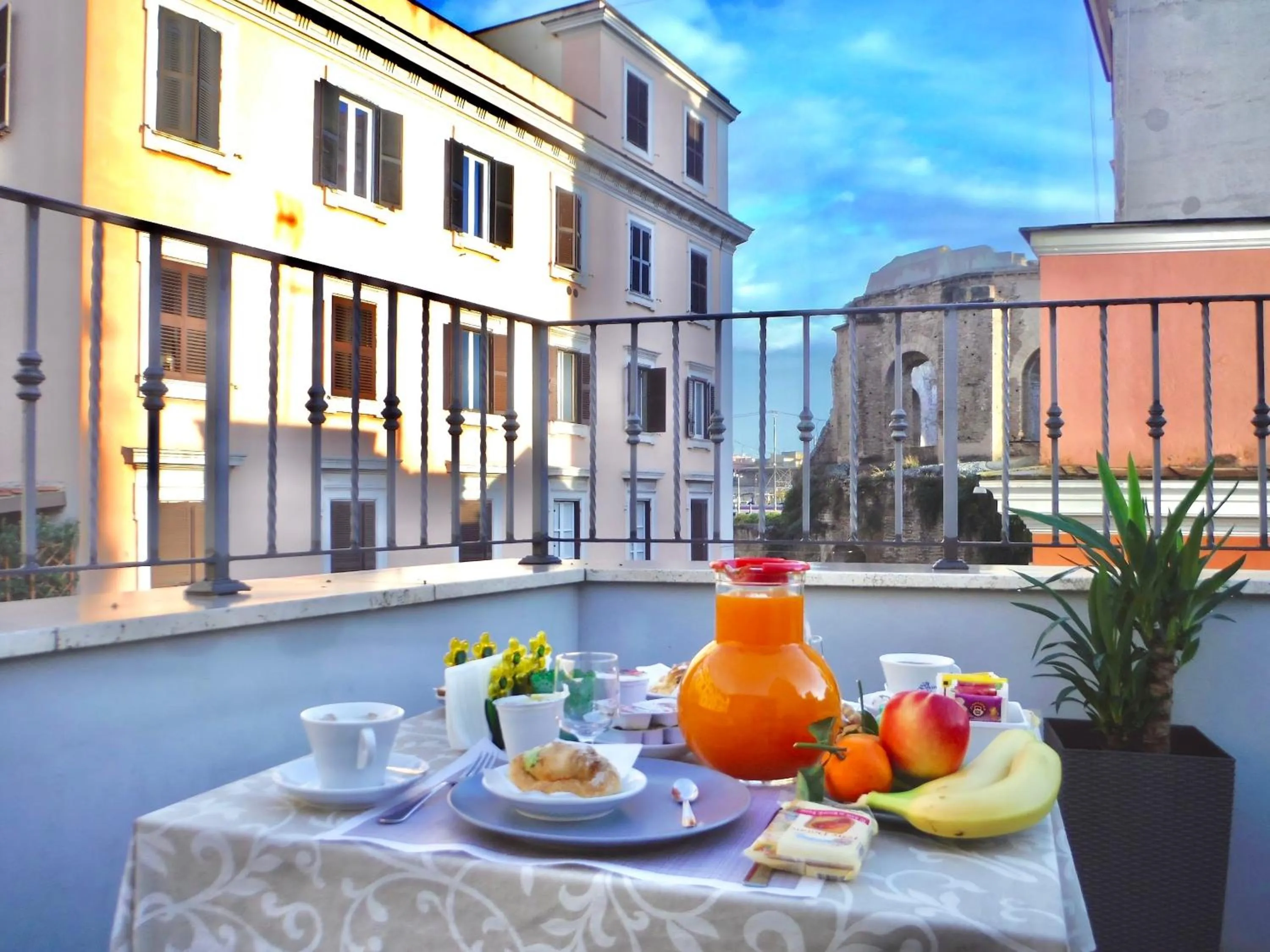 Balcony/Terrace in Hotel Balilla
