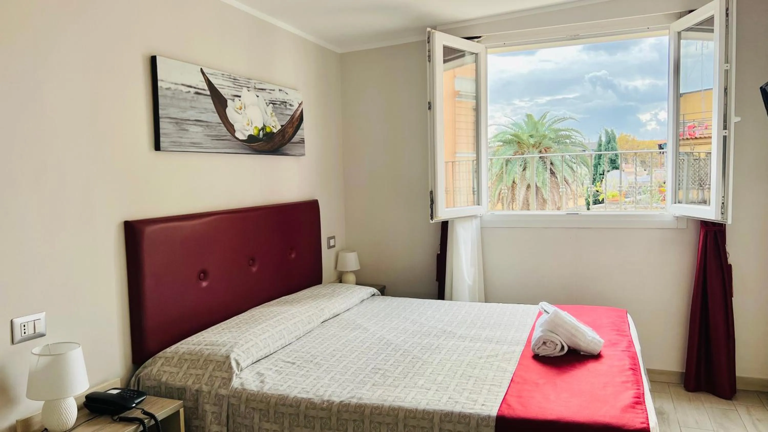 Bed in Hotel Balilla