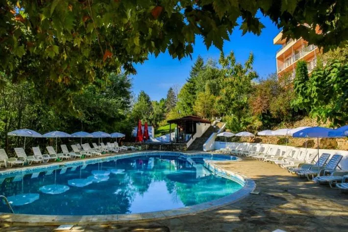 Swimming pool in Vezhen Hotel - Free Parking