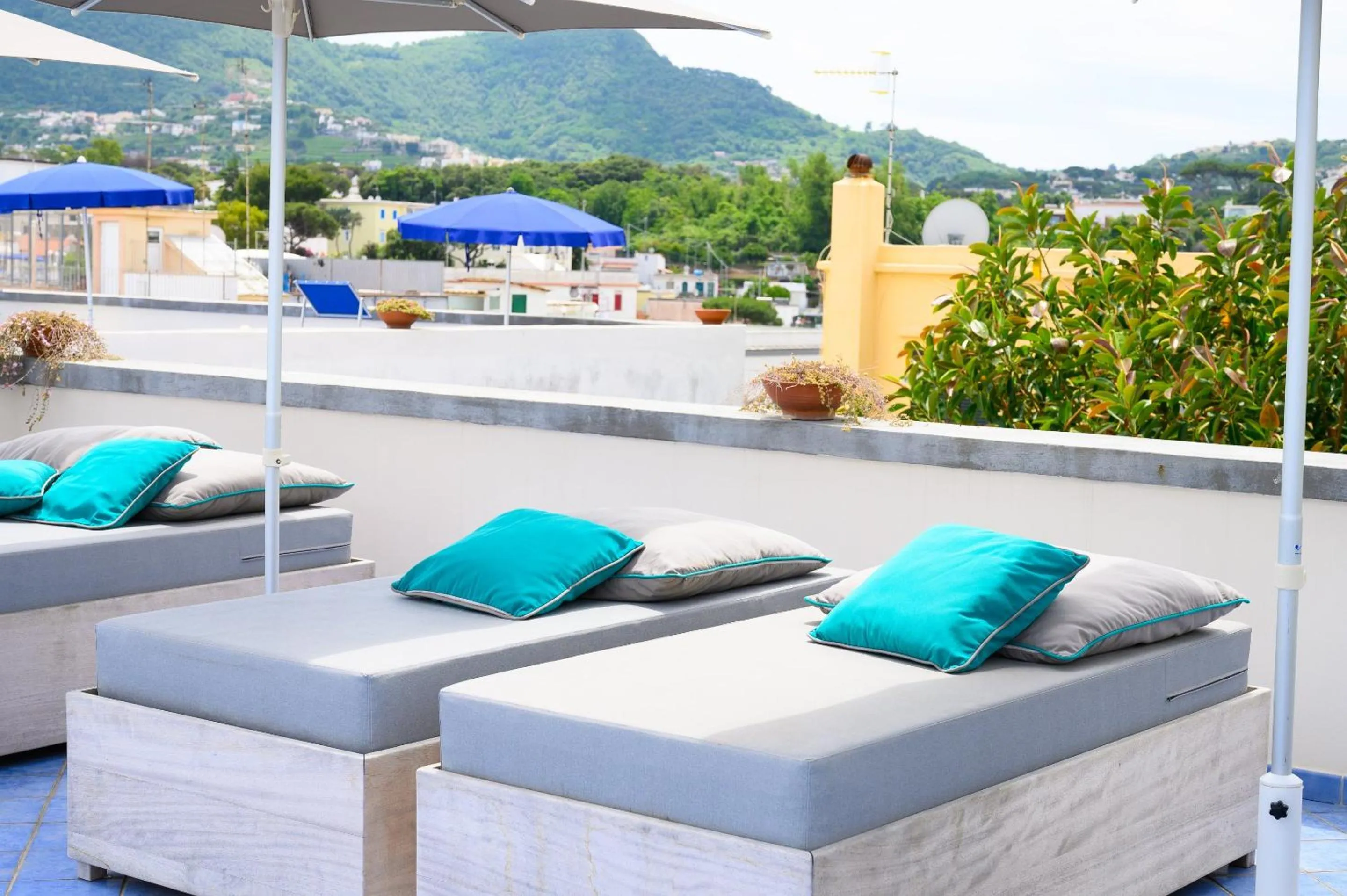 Balcony/Terrace in Hotel Terme Oriente - Beach & SPA