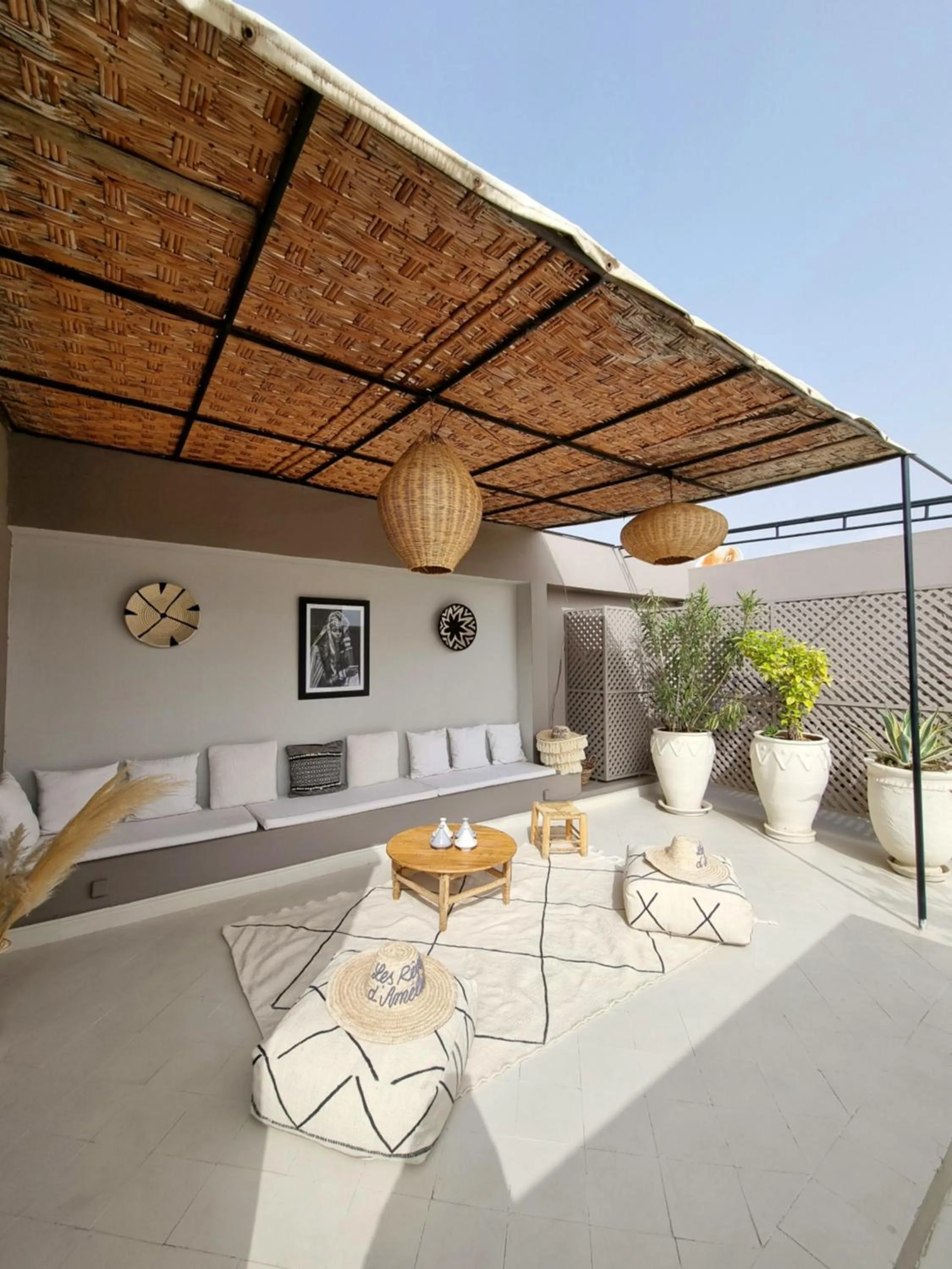 Patio in Riad les Rêves d'Amélie