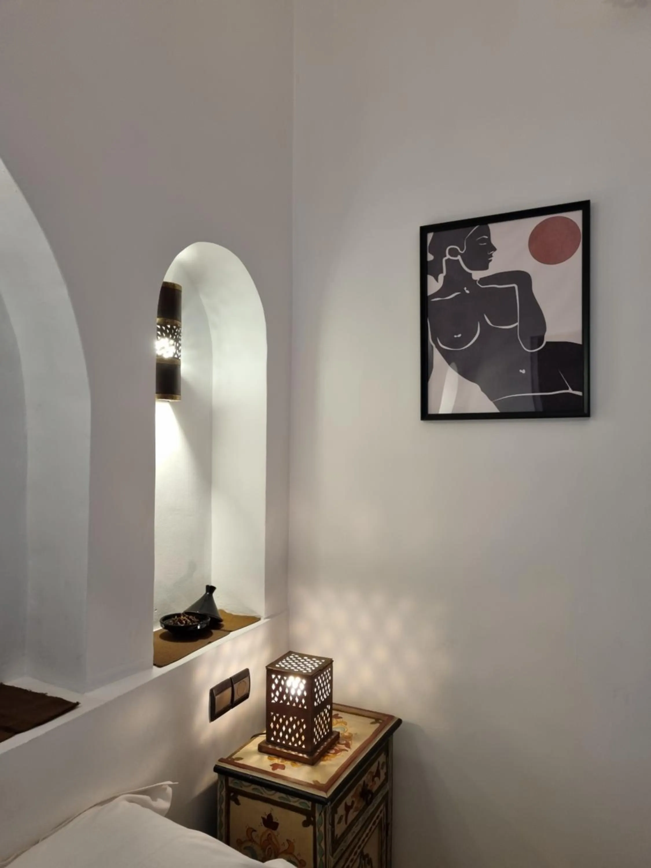 Bedroom, Bed in Riad les Rêves d'Amélie