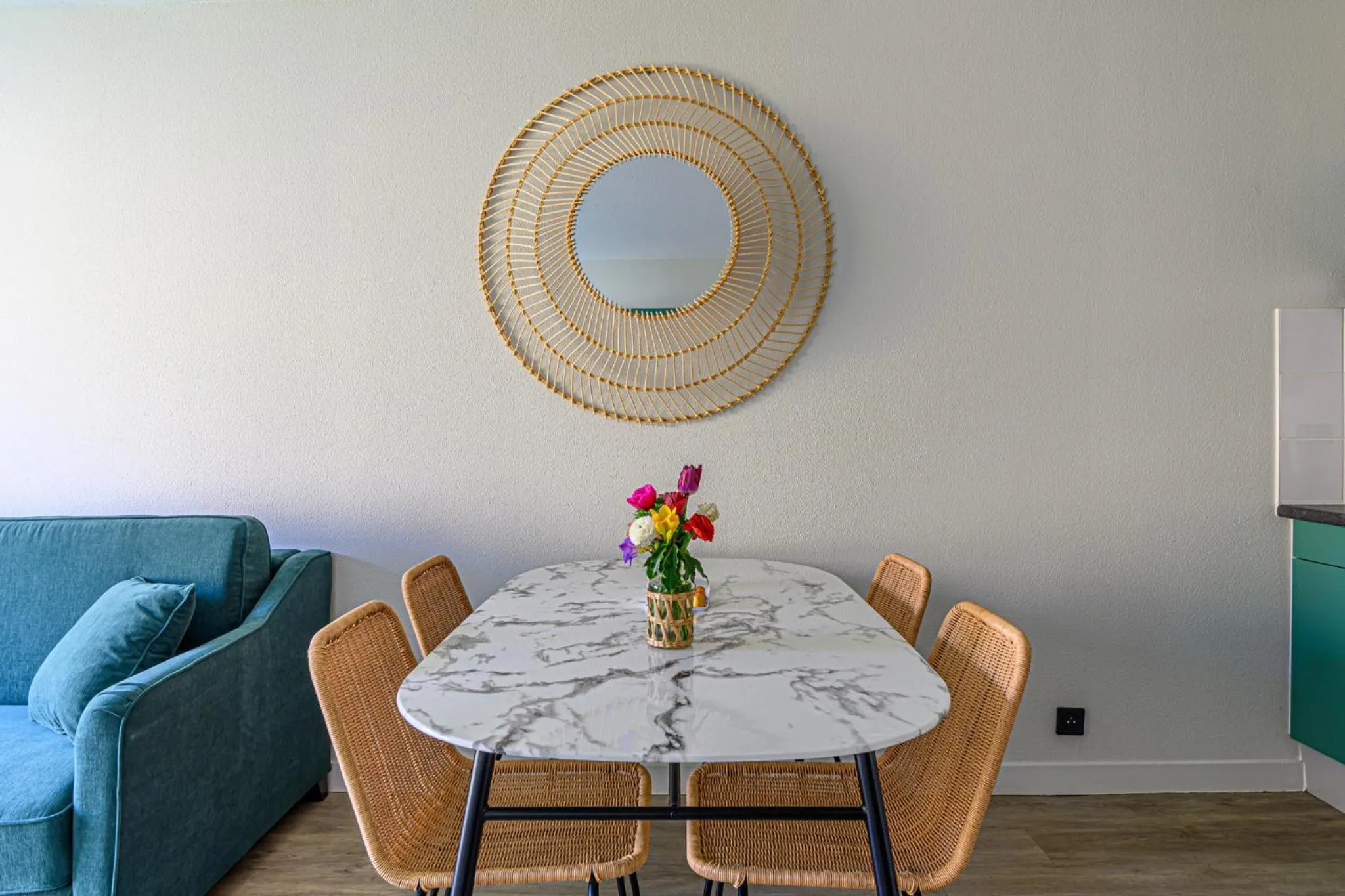 Living room in Appart Hôtel Le Liberté Vannes Centre-Ville