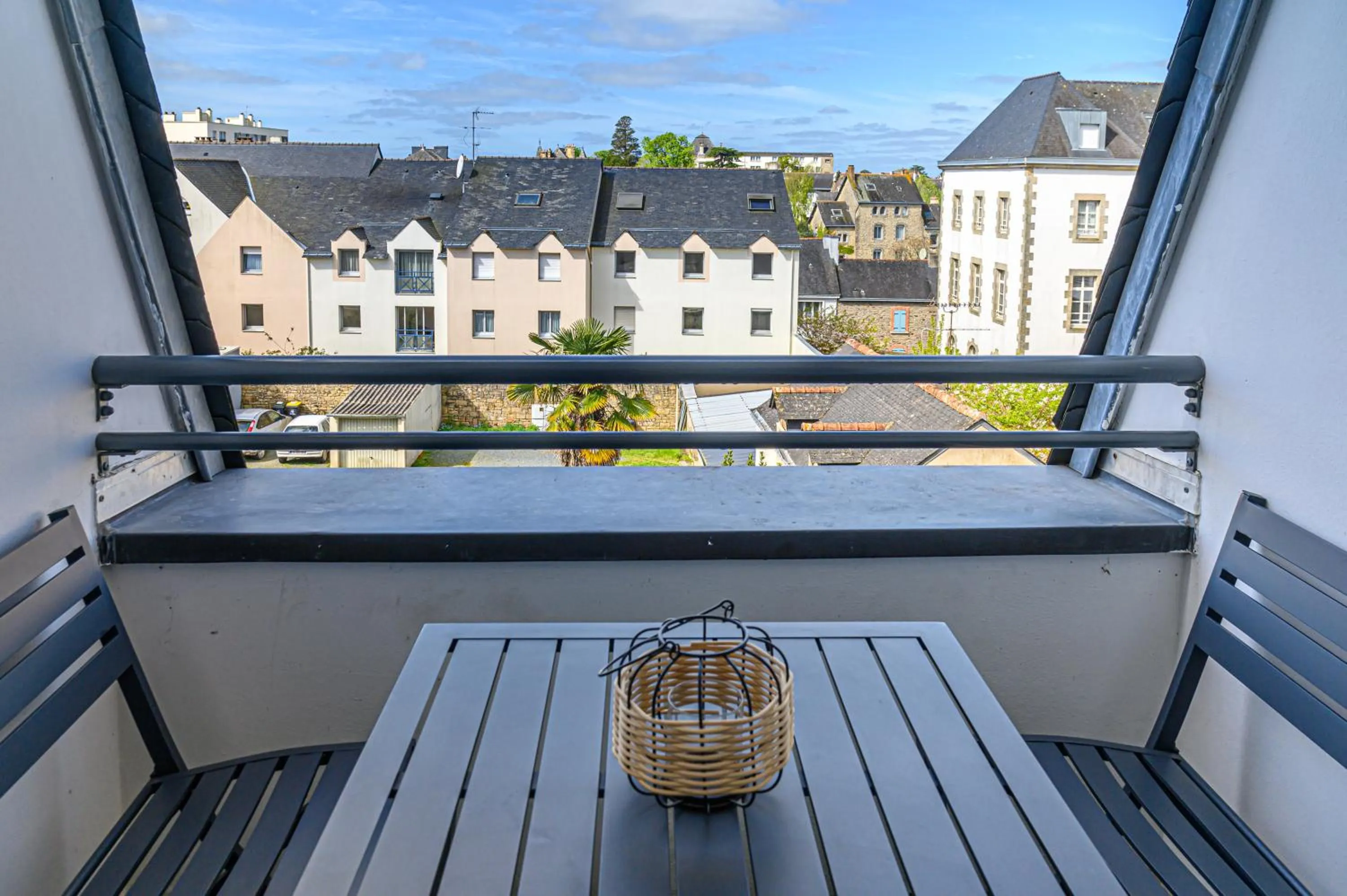Balcony/Terrace in Appart Hôtel Le Liberté Vannes Centre-Ville