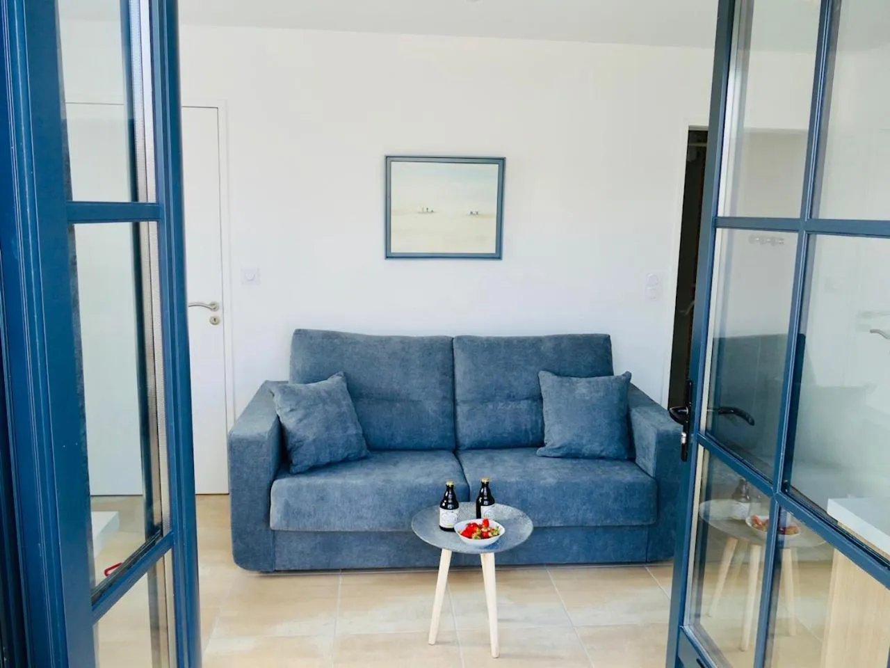 Seating area in Clos des Aigrettes -6 Gîtes de charme et confort à 30m du Port de La Cotinière