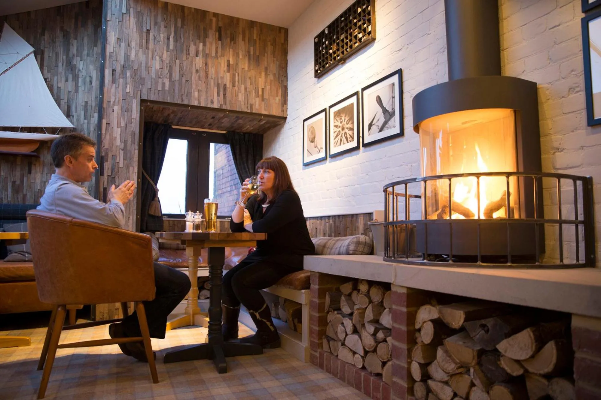 Lounge or bar in The Bell Hotel