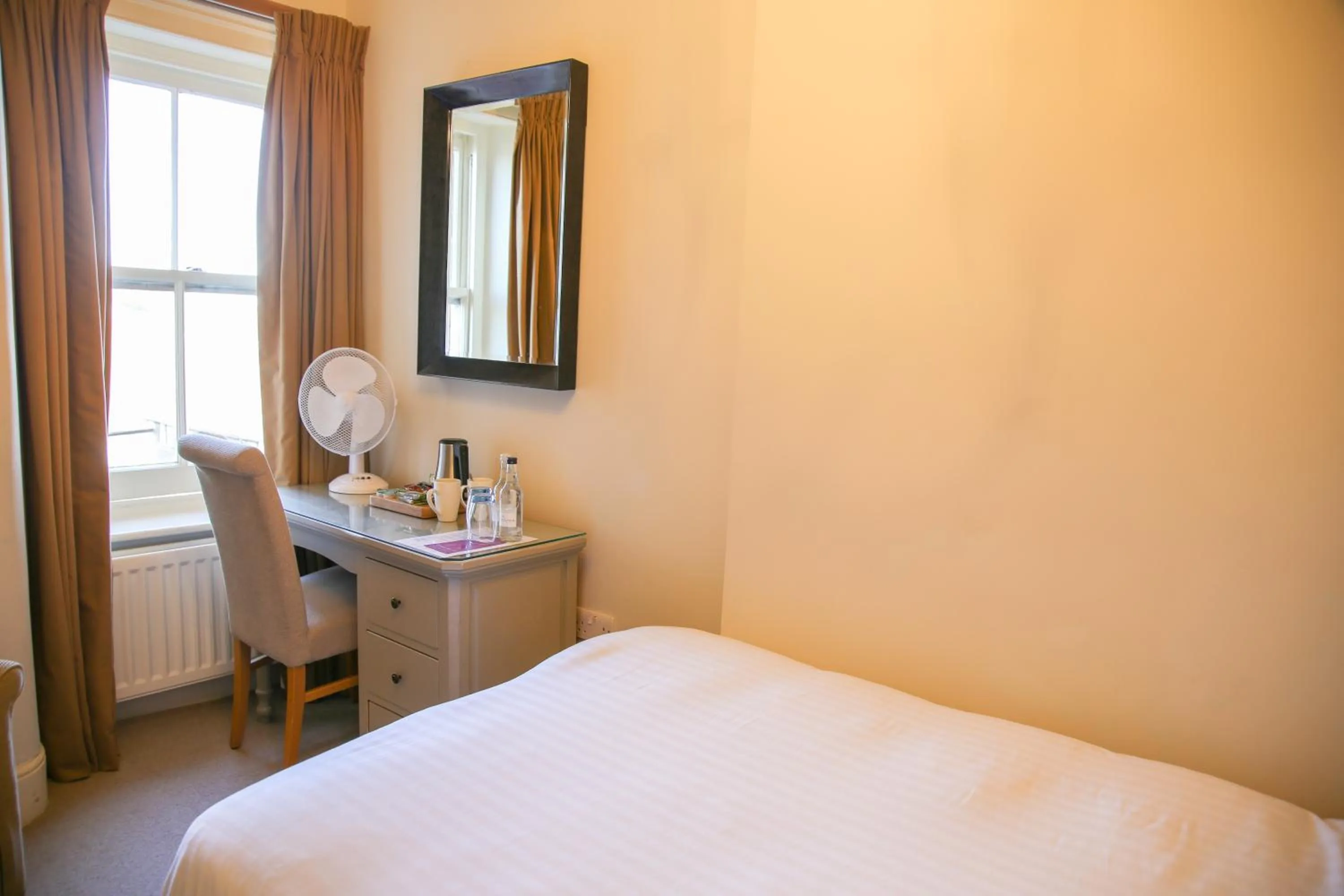 Bed in The Bell Hotel