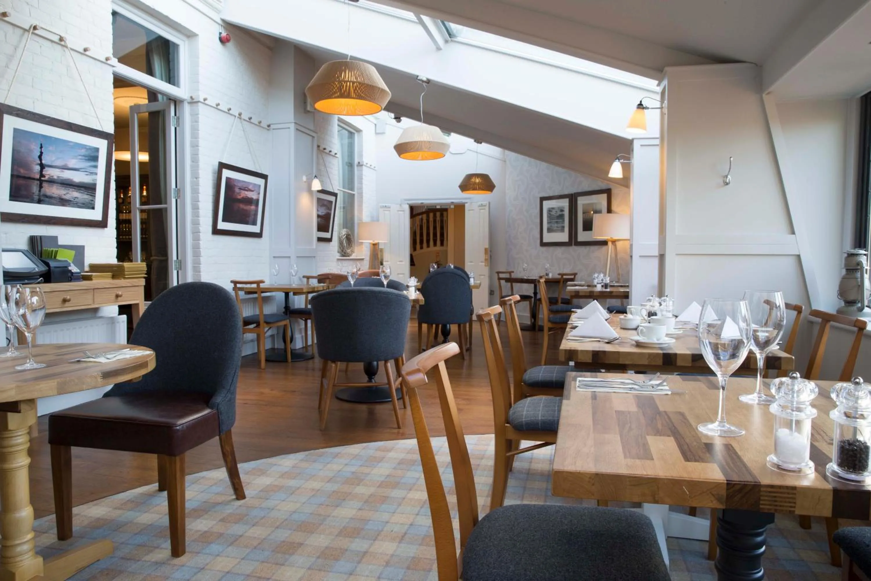 Lounge or bar in The Bell Hotel