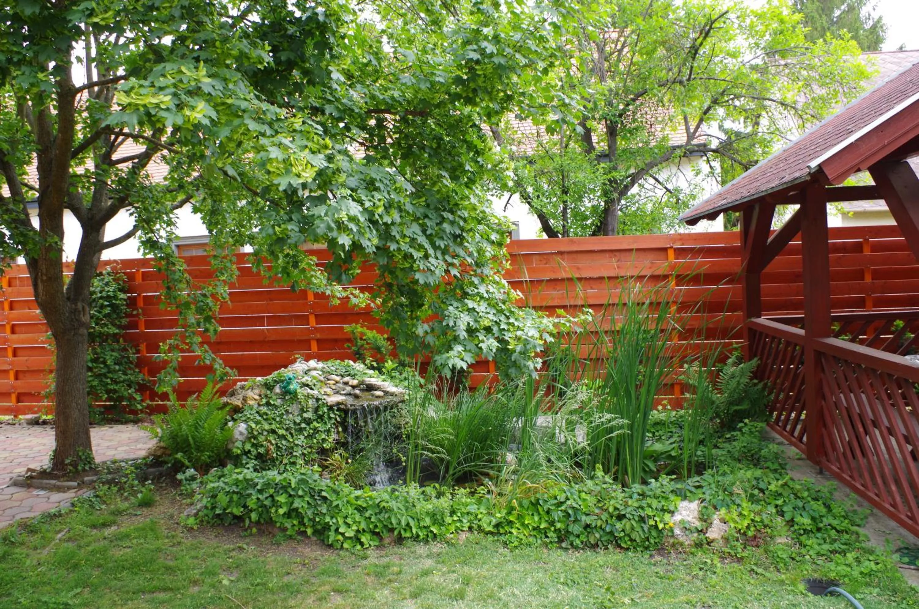 Garden in Aranyhal Apartman