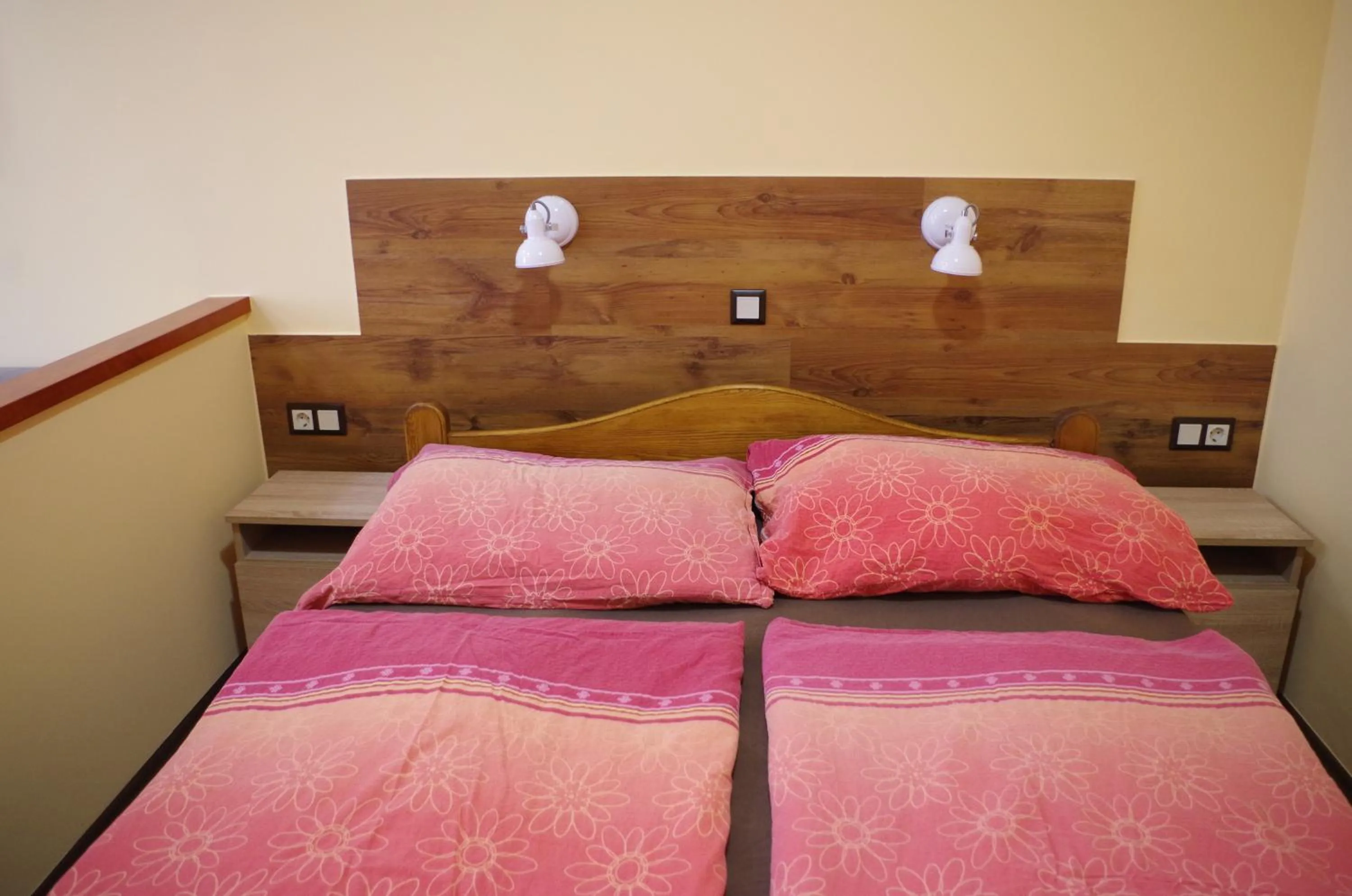 Bed in Aranyhal Apartman