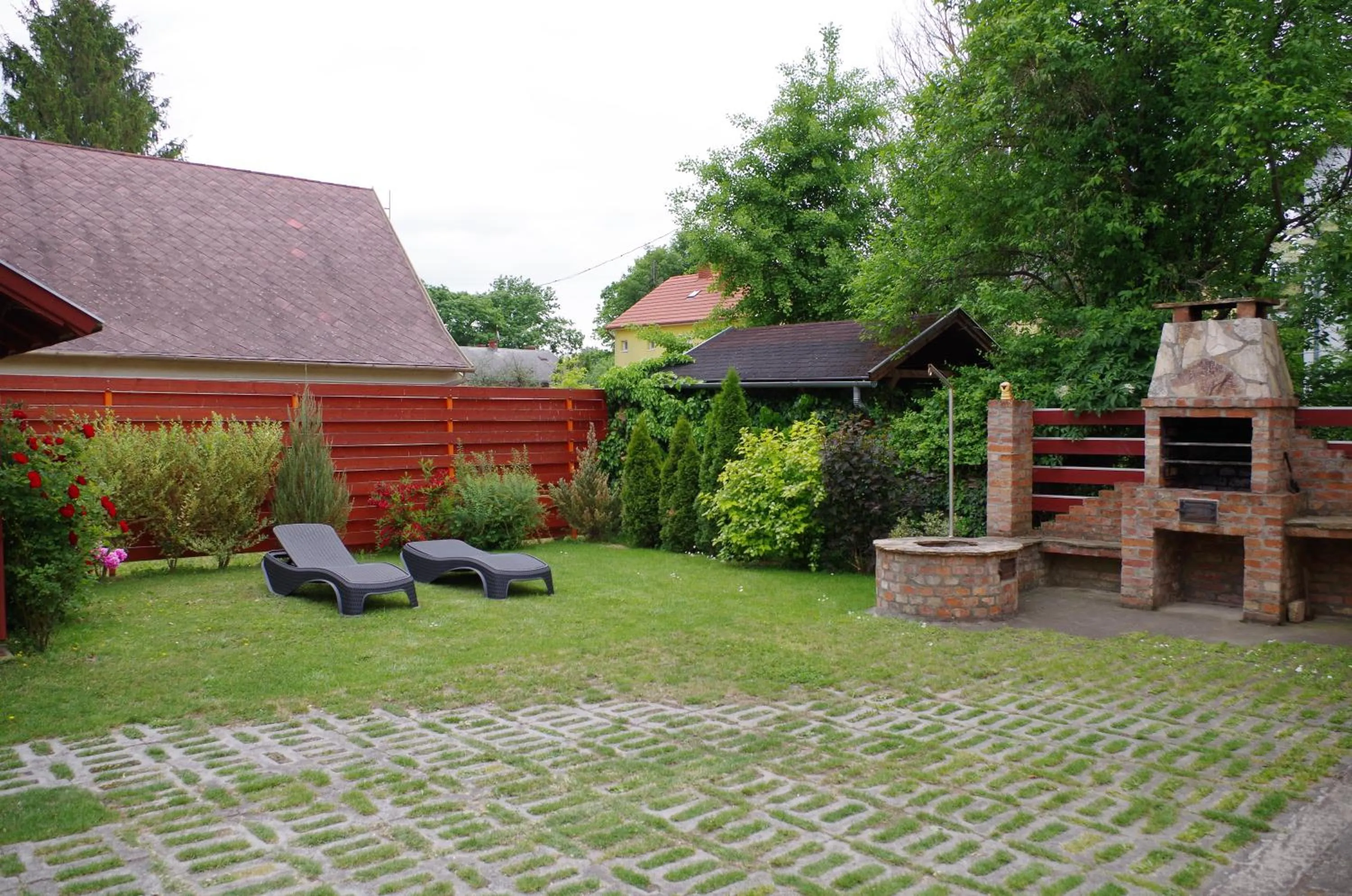 Garden in Aranyhal Apartman