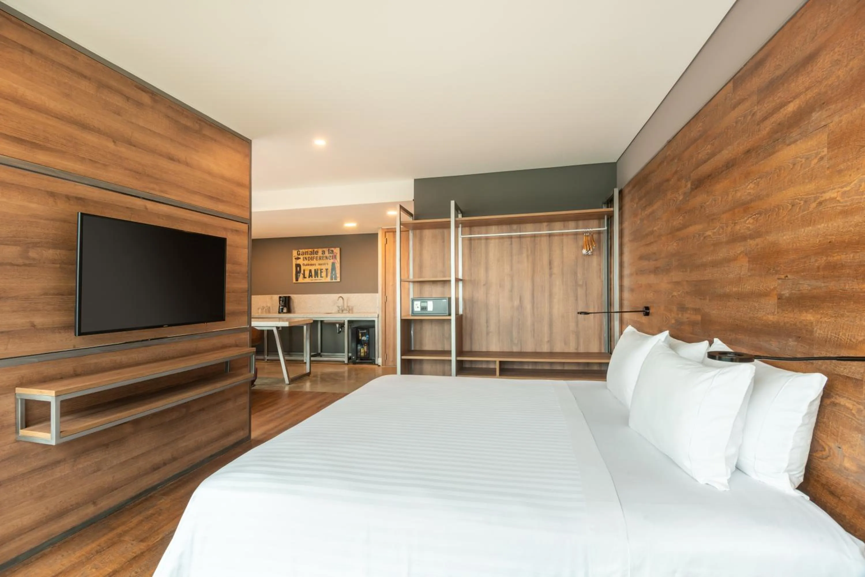 Bed in Hotel Spirito by Spiwak Chipichape