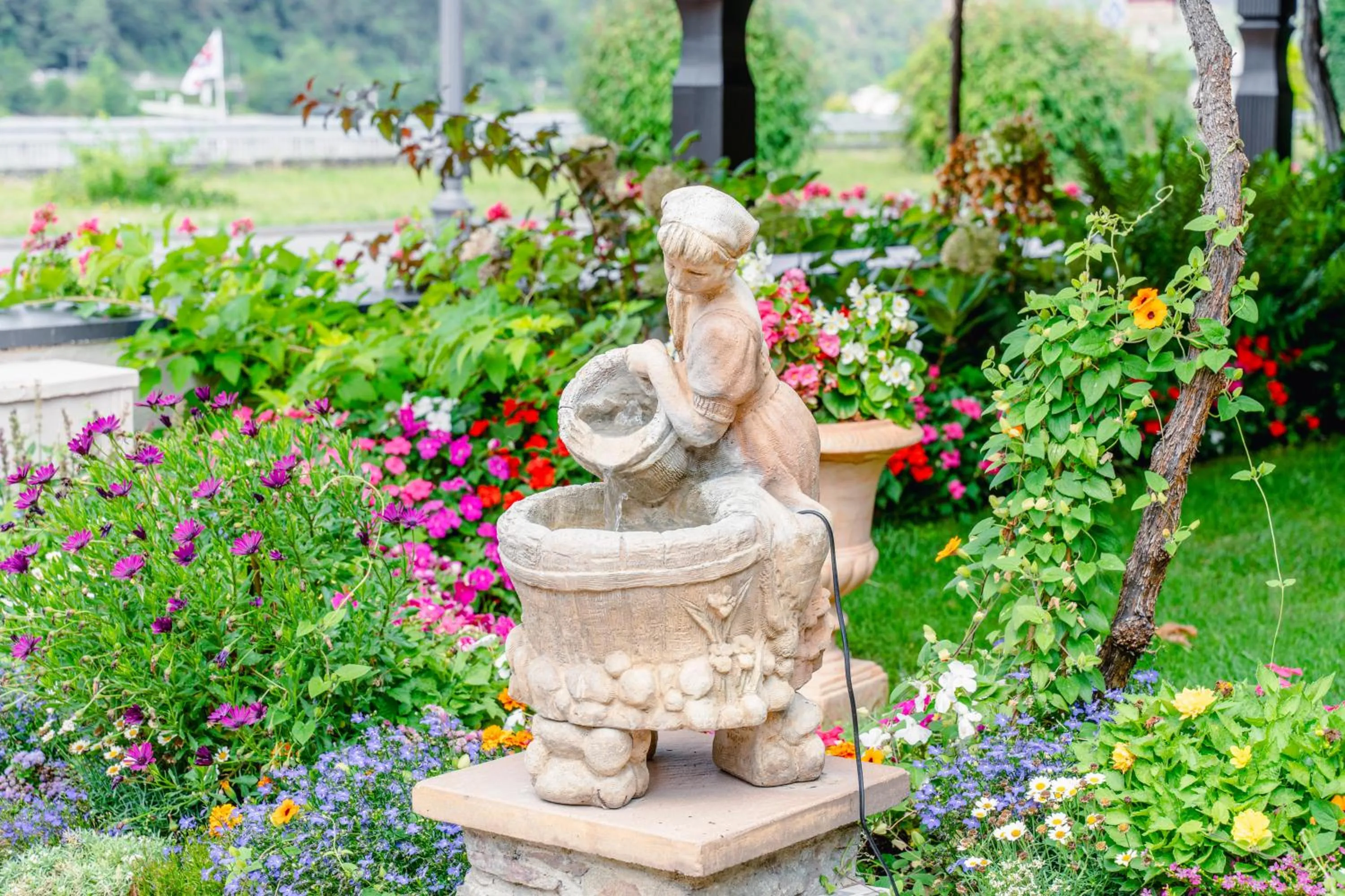 Garden in Hotel Unter den Linden