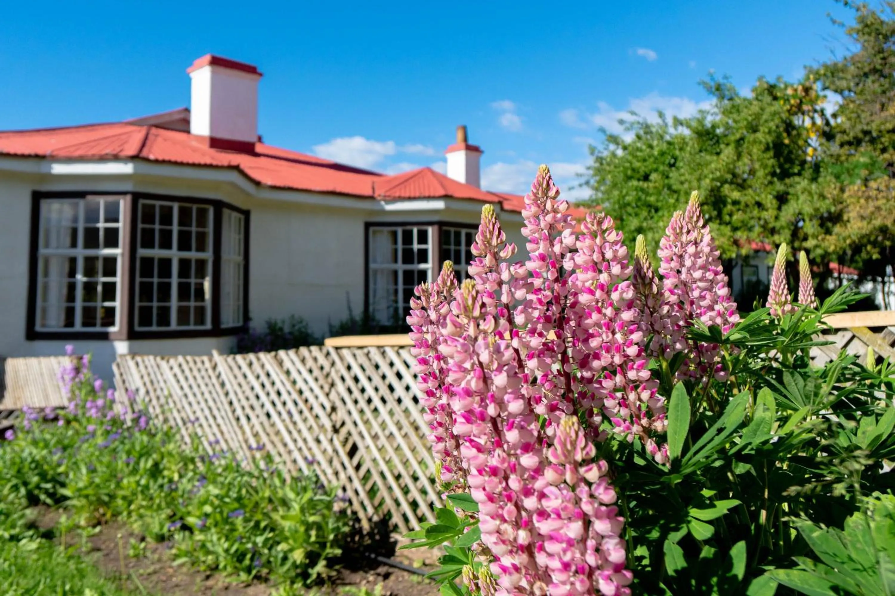 Facade/entrance in Estancia Cerro Guido