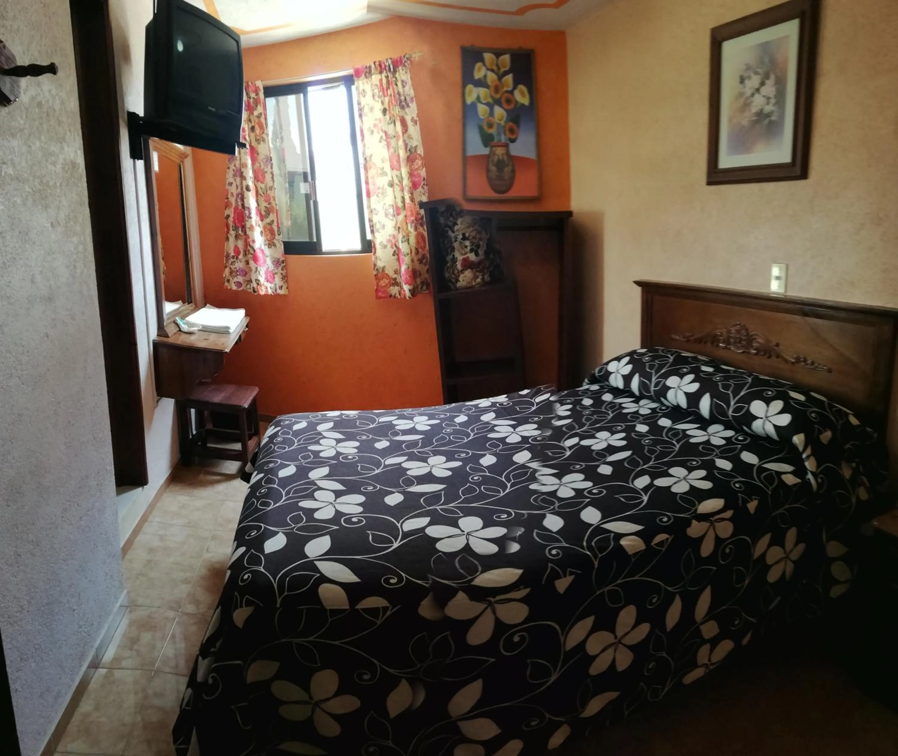 Bed in Hotel Villa De Las Flores