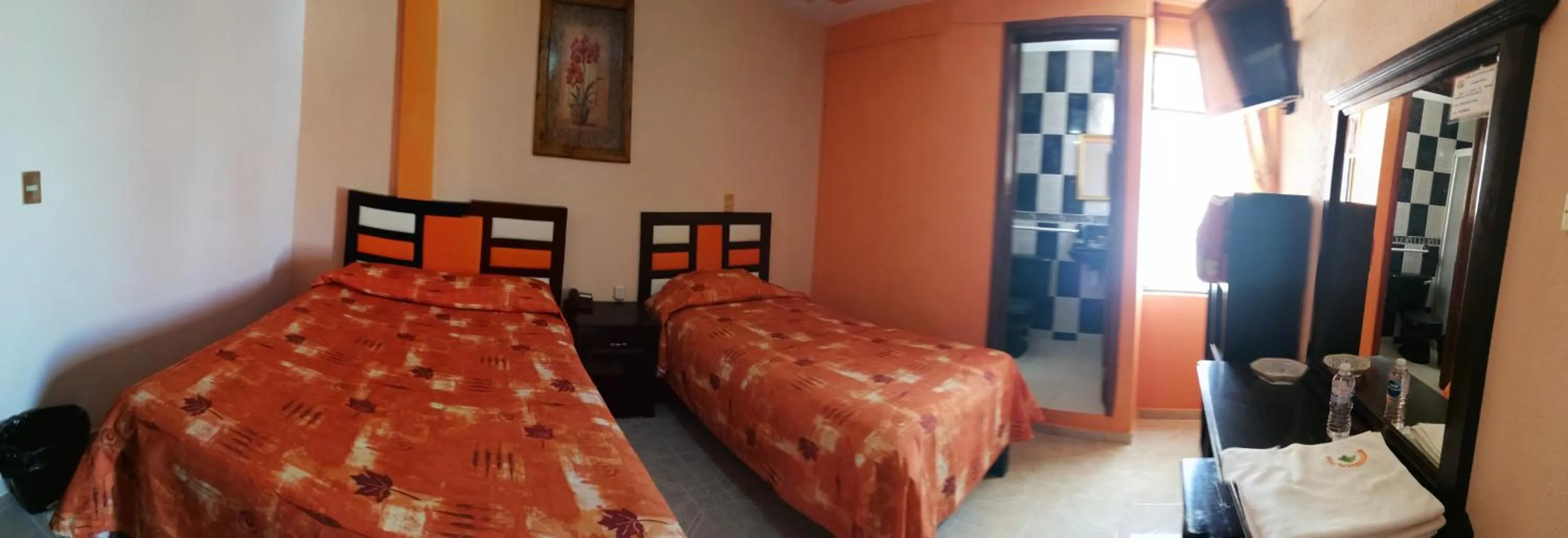 Bed in Hotel Villa De Las Flores