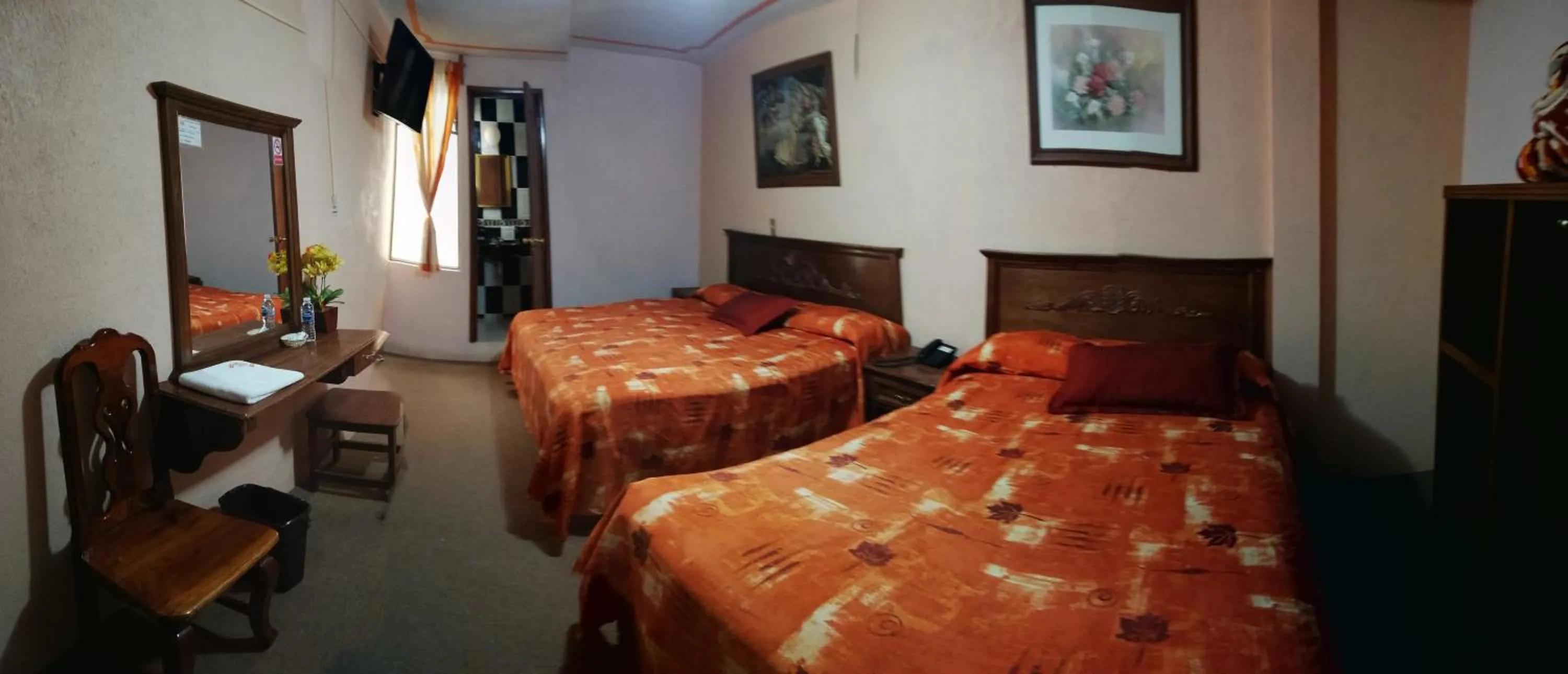 Bed in Hotel Villa De Las Flores