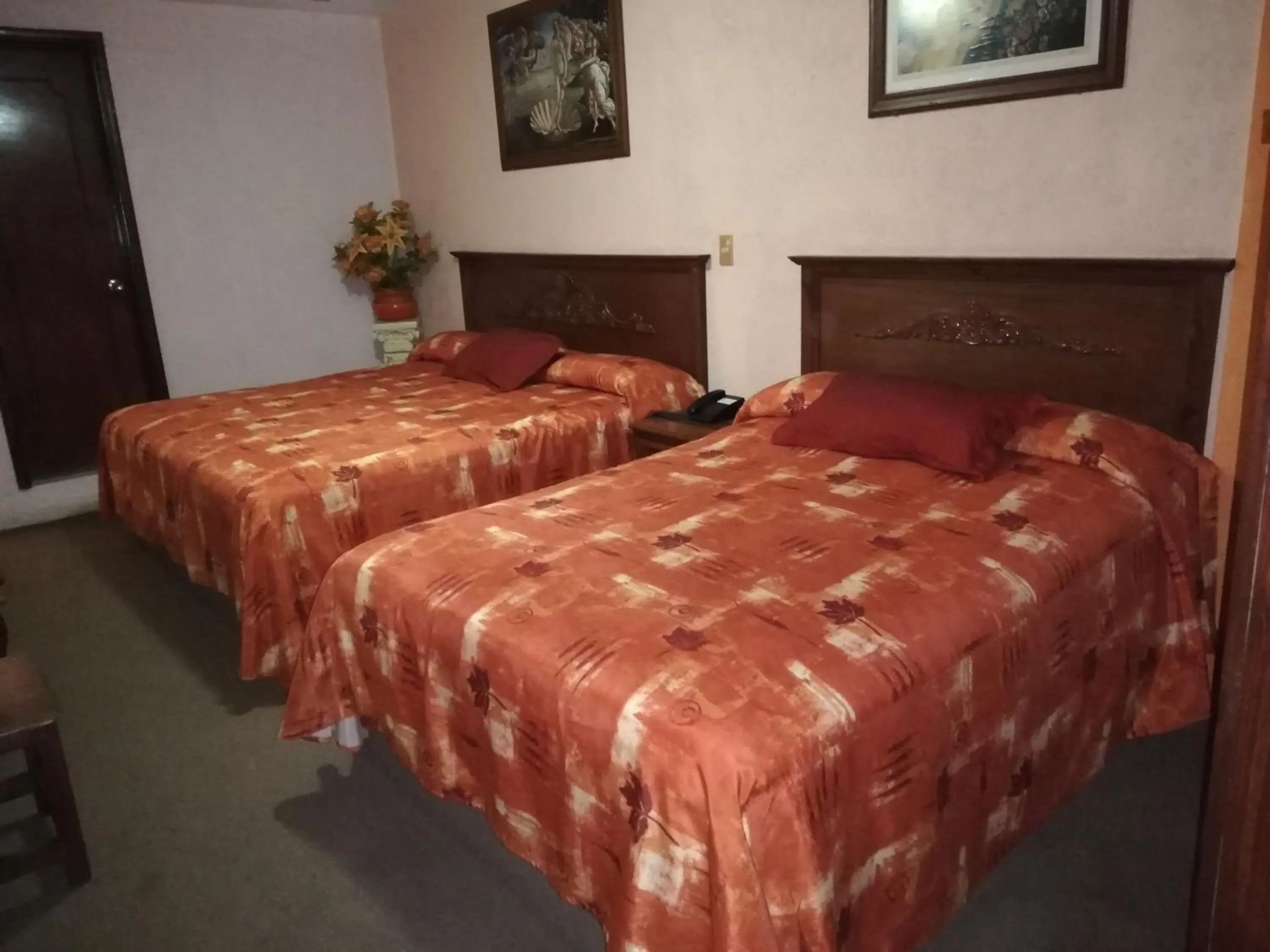 Bed in Hotel Villa De Las Flores