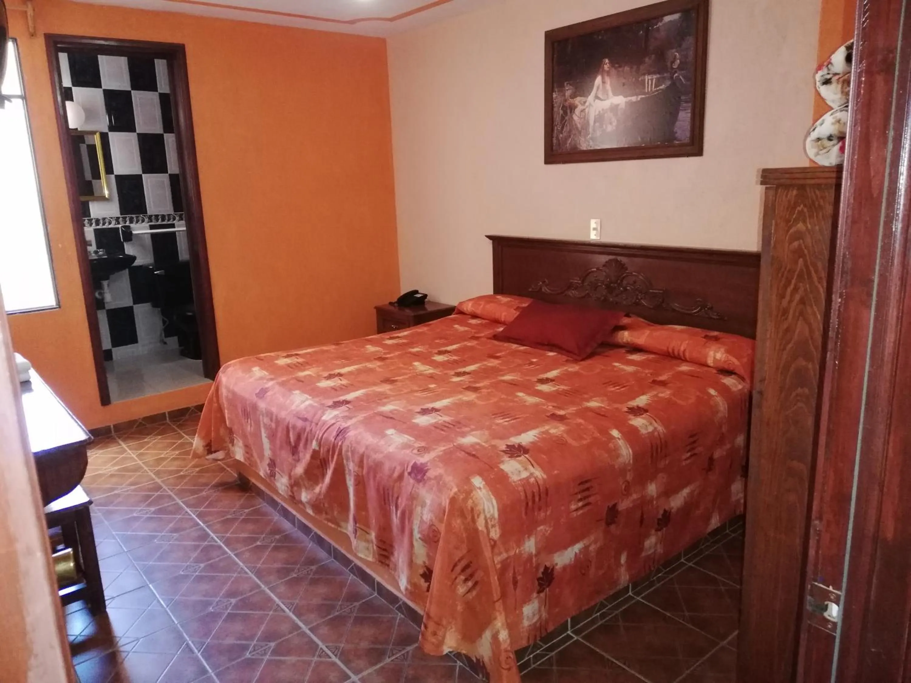 Bed in Hotel Villa De Las Flores