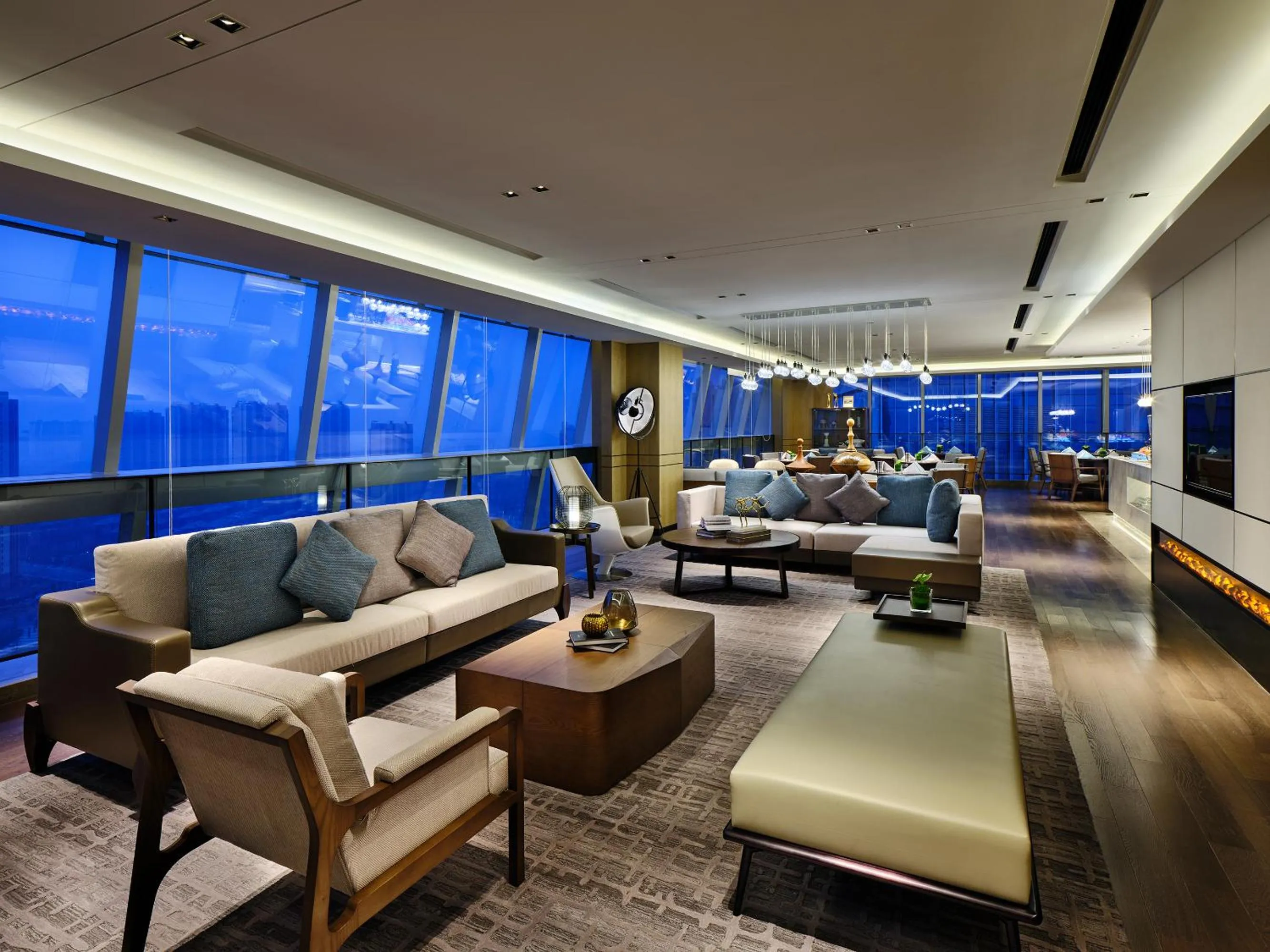 Seating area in Primus Hotel Nanchang International Expo City