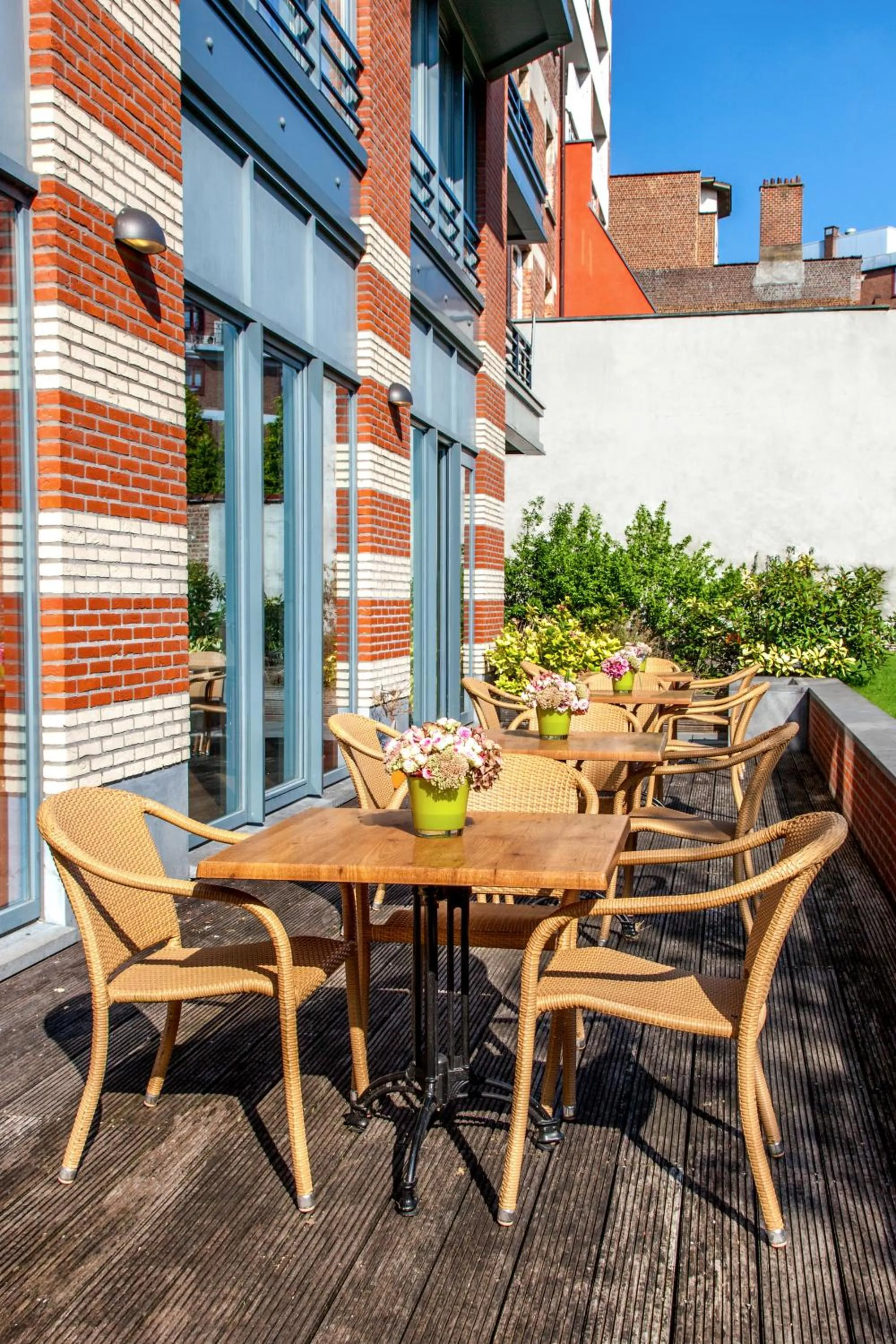Balcony/Terrace in Diamant Suites Brussels EU