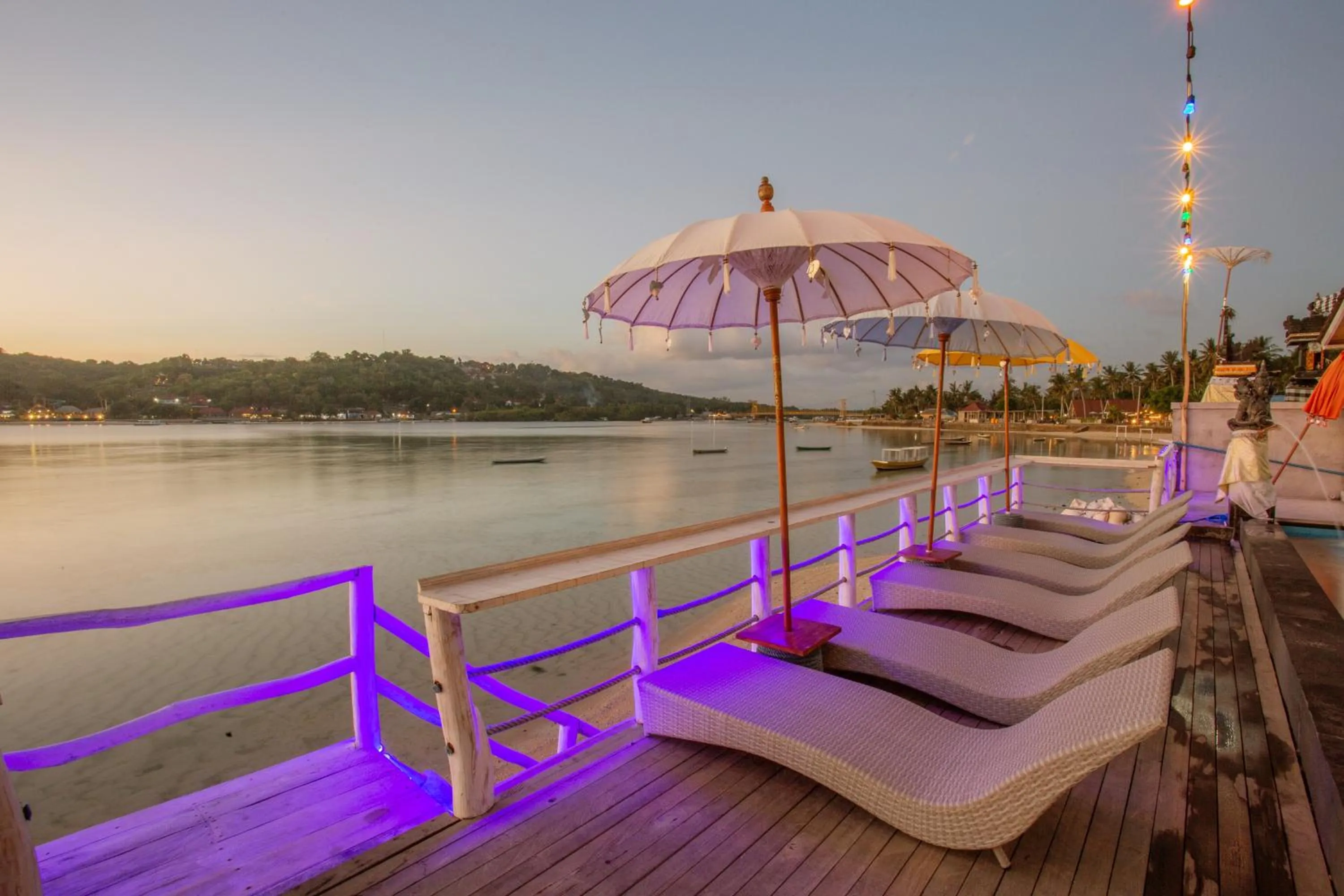 Sea view in Rumah Marta Ceningan Island