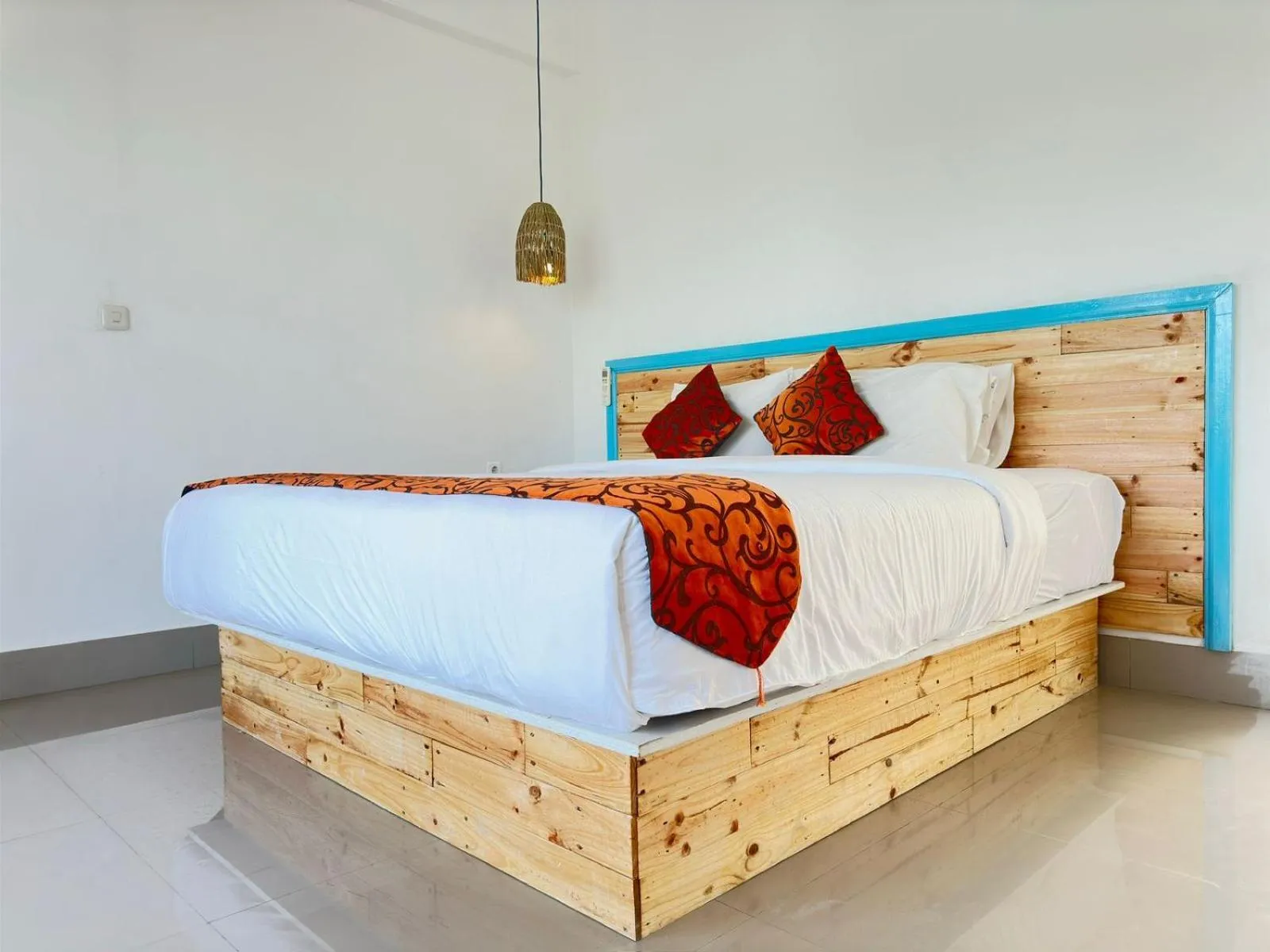 Bedroom, Bed in Rumah Marta Ceningan Island