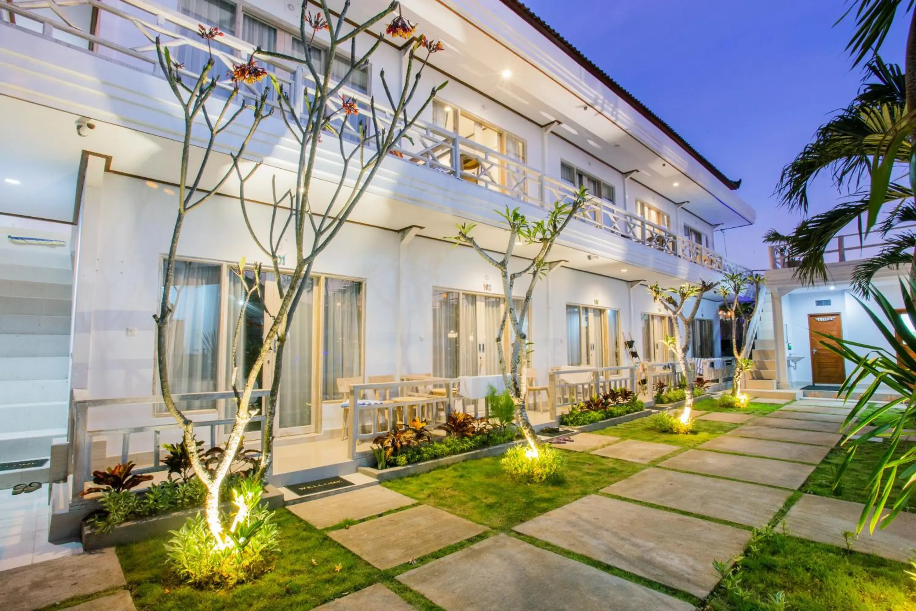 Deluxe Double or Twin Room with Garden View in Rumah Marta Ceningan Island Deluxe Double or Twin Room with Garden View in Rumah Marta Ceningan Island