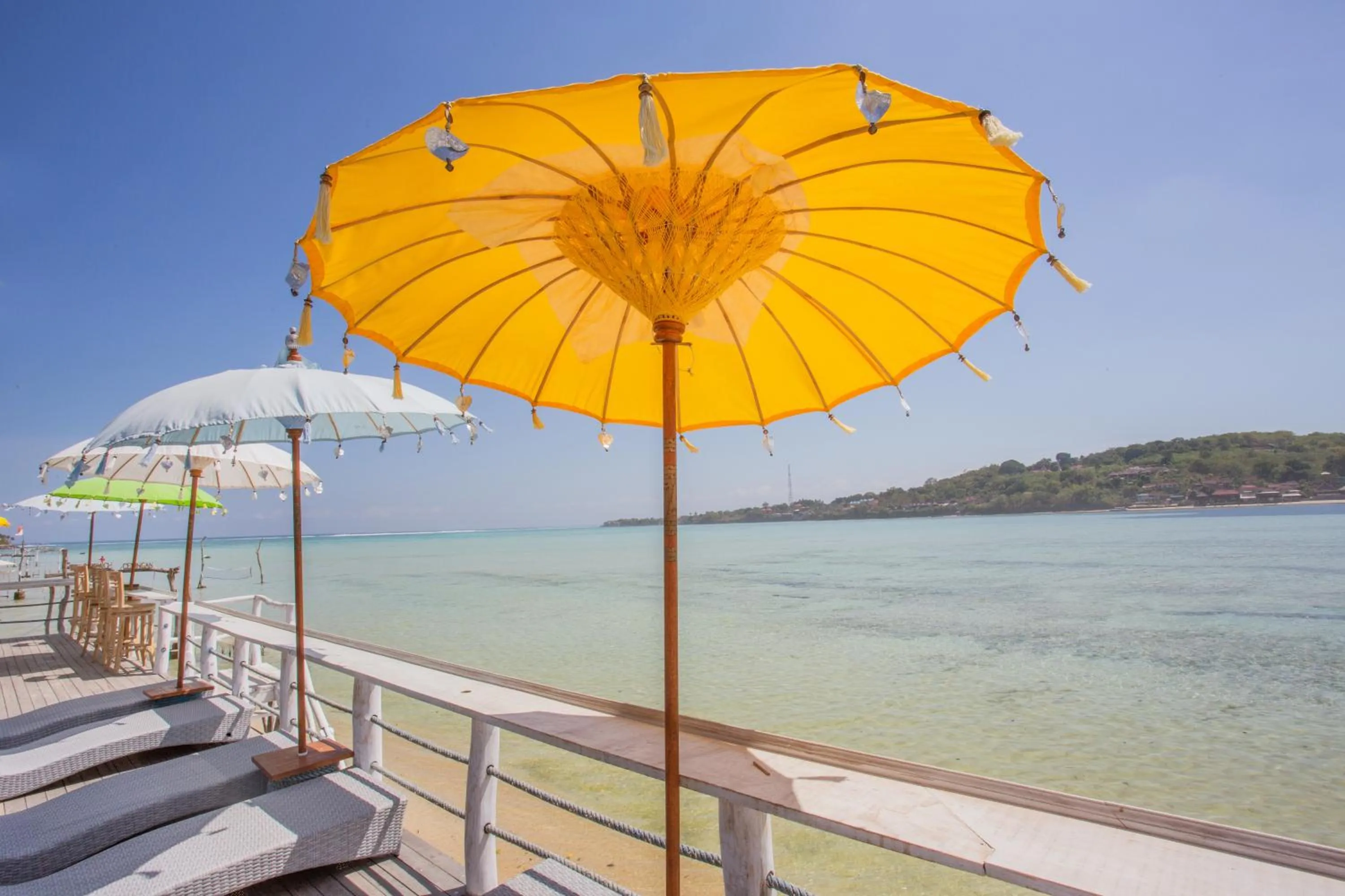 Sea view in Rumah Marta Ceningan Island