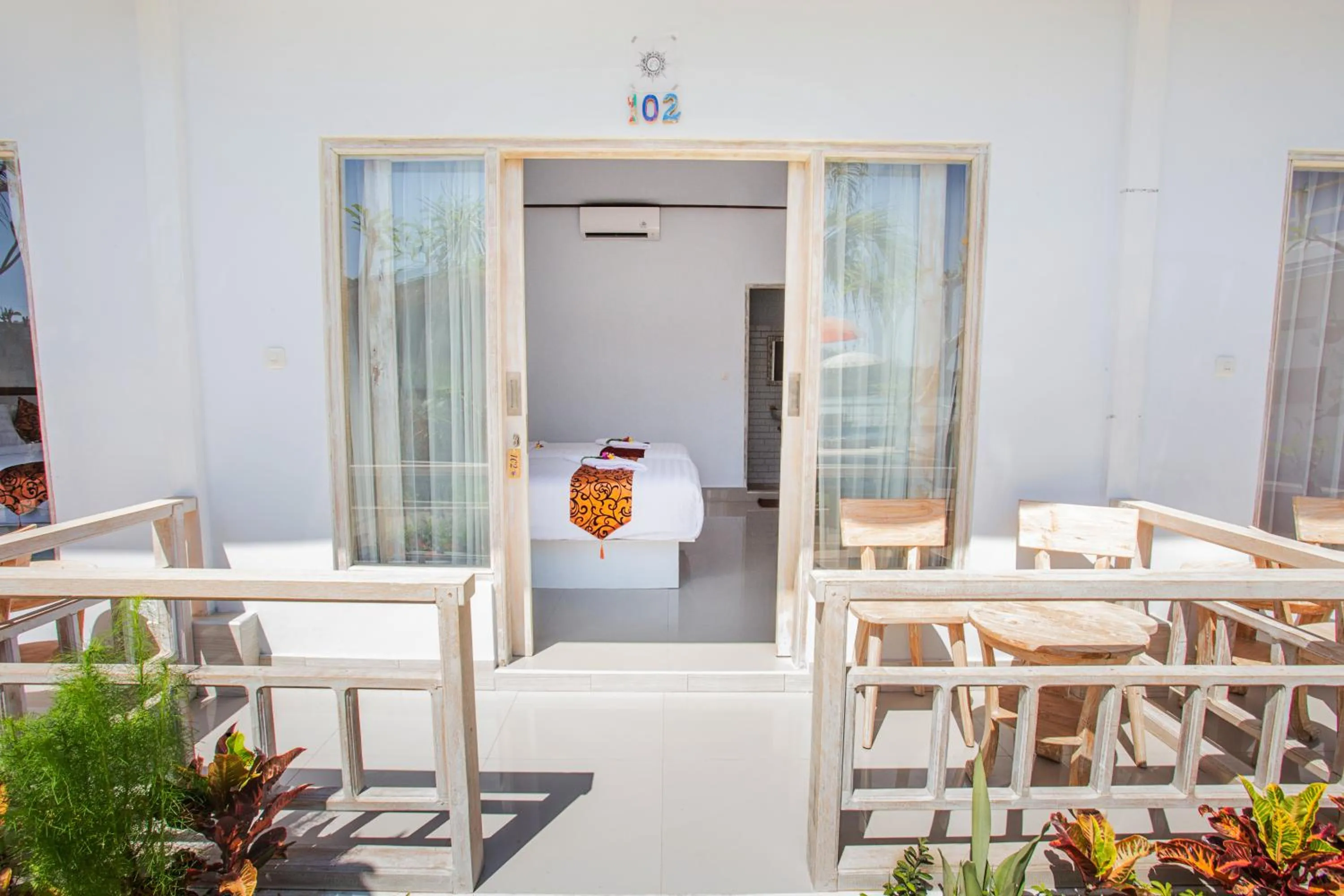 Balcony/Terrace in Rumah Marta Ceningan Island