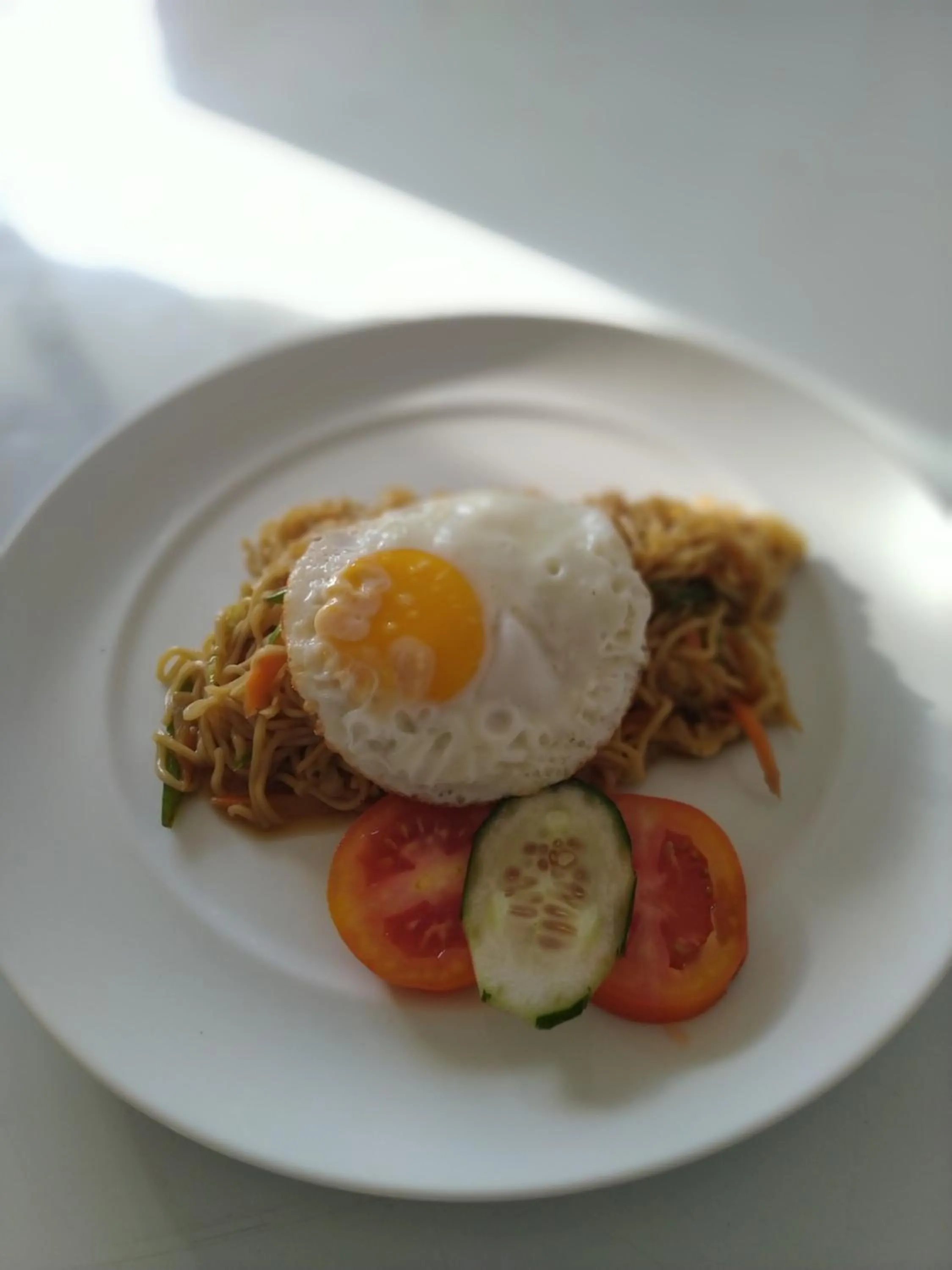 Asian breakfast in Rumah Marta Ceningan Island