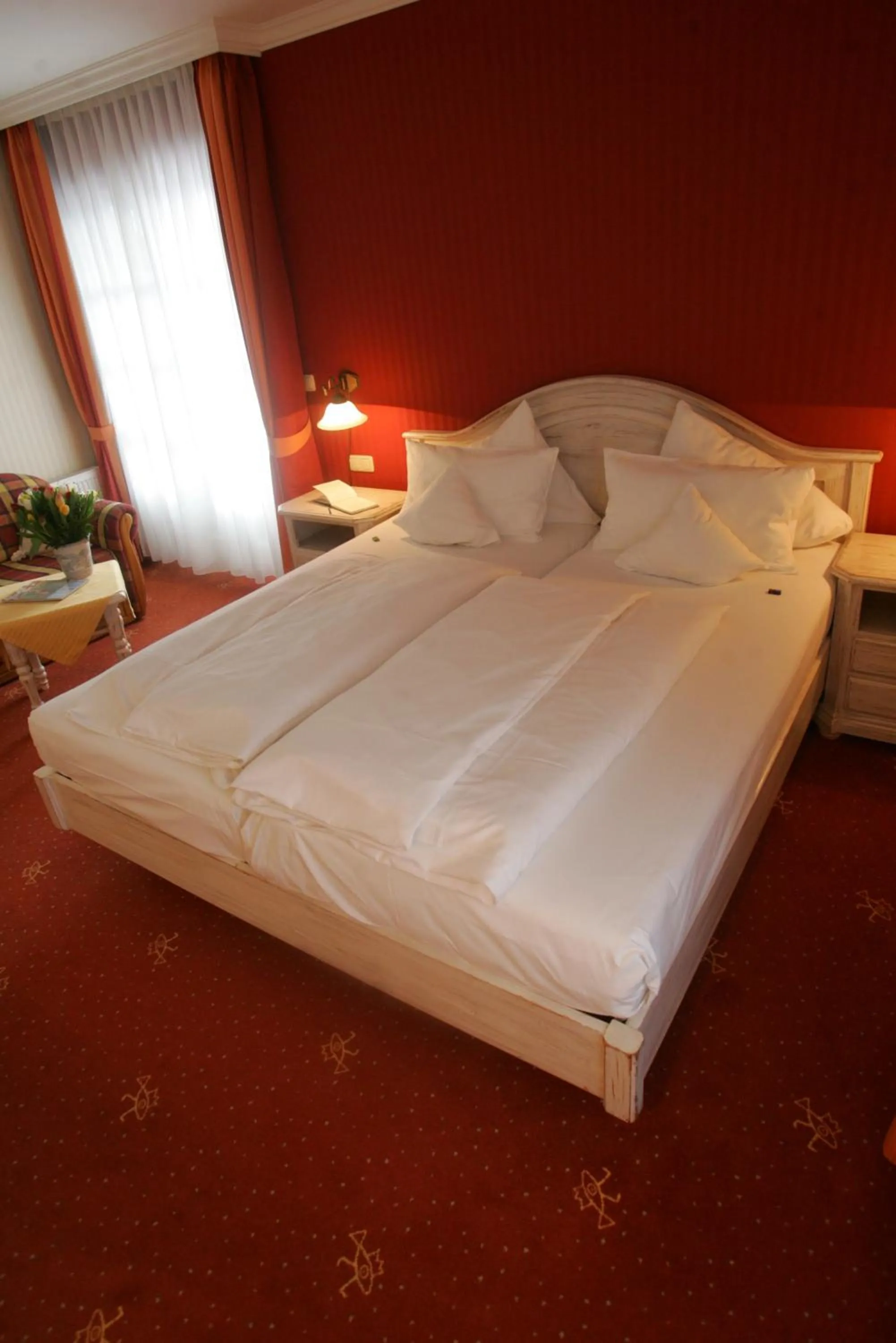 Bed in Der Fischländer Garni