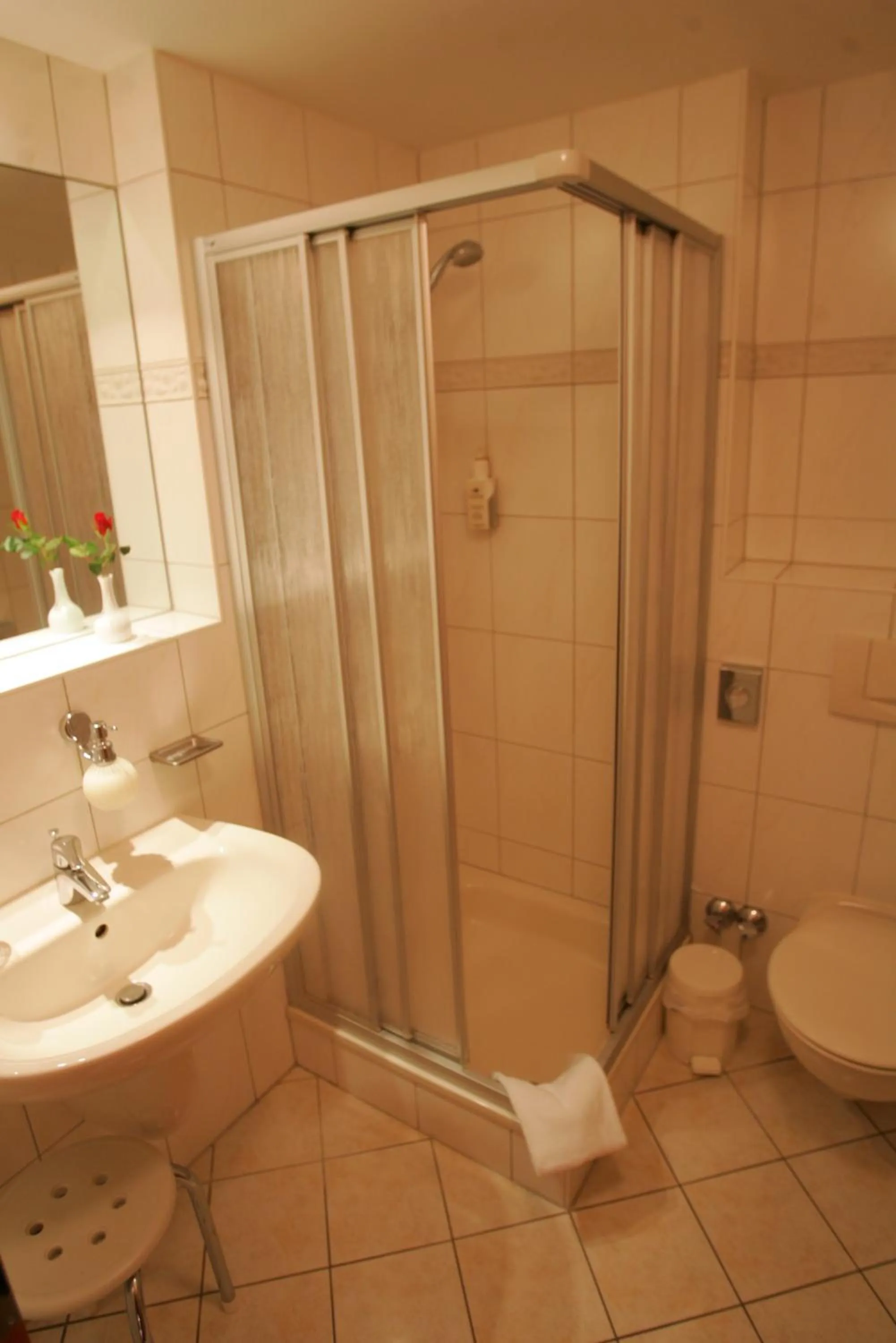 Shower in Der Fischländer Garni