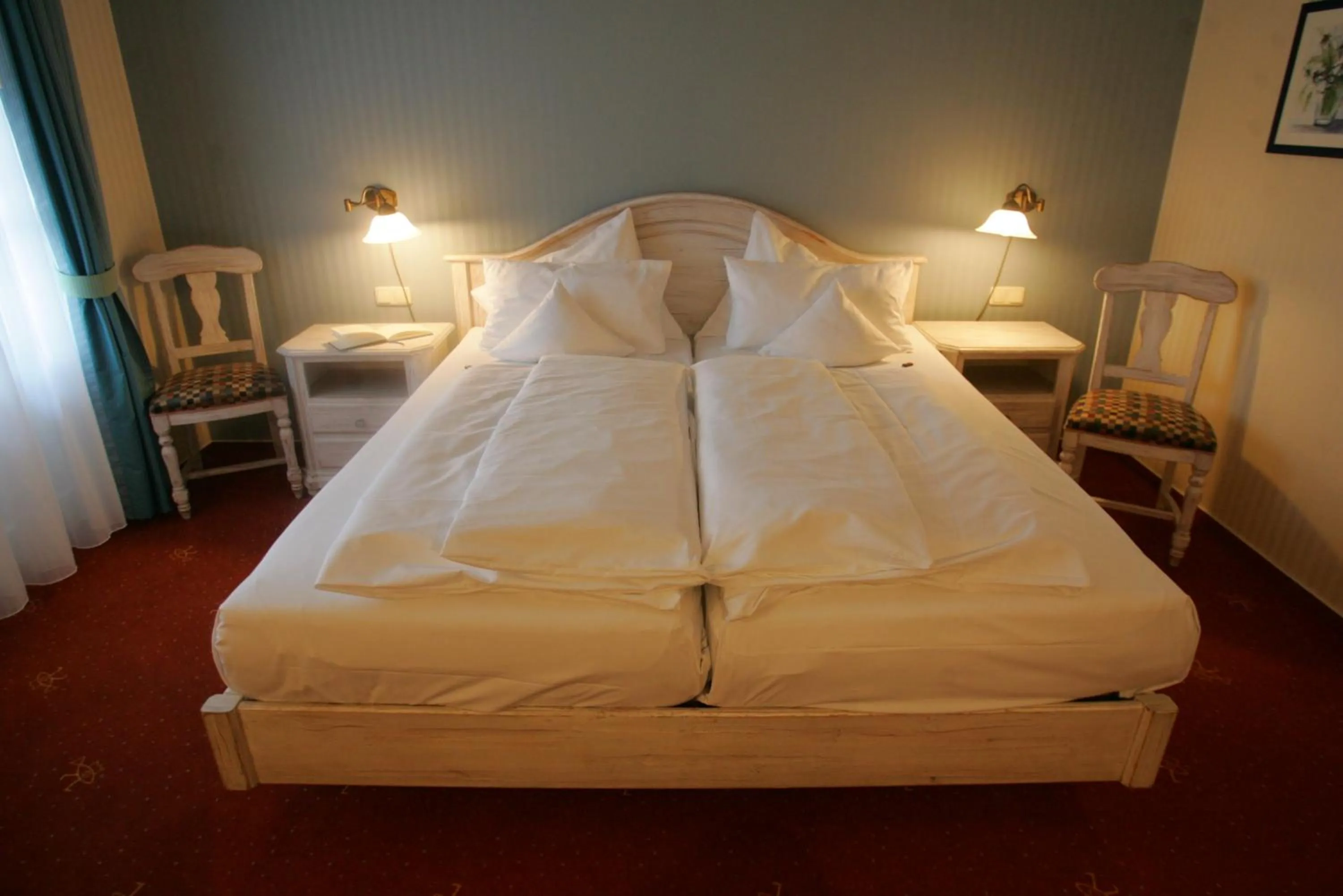 Bed in Der Fischländer Garni