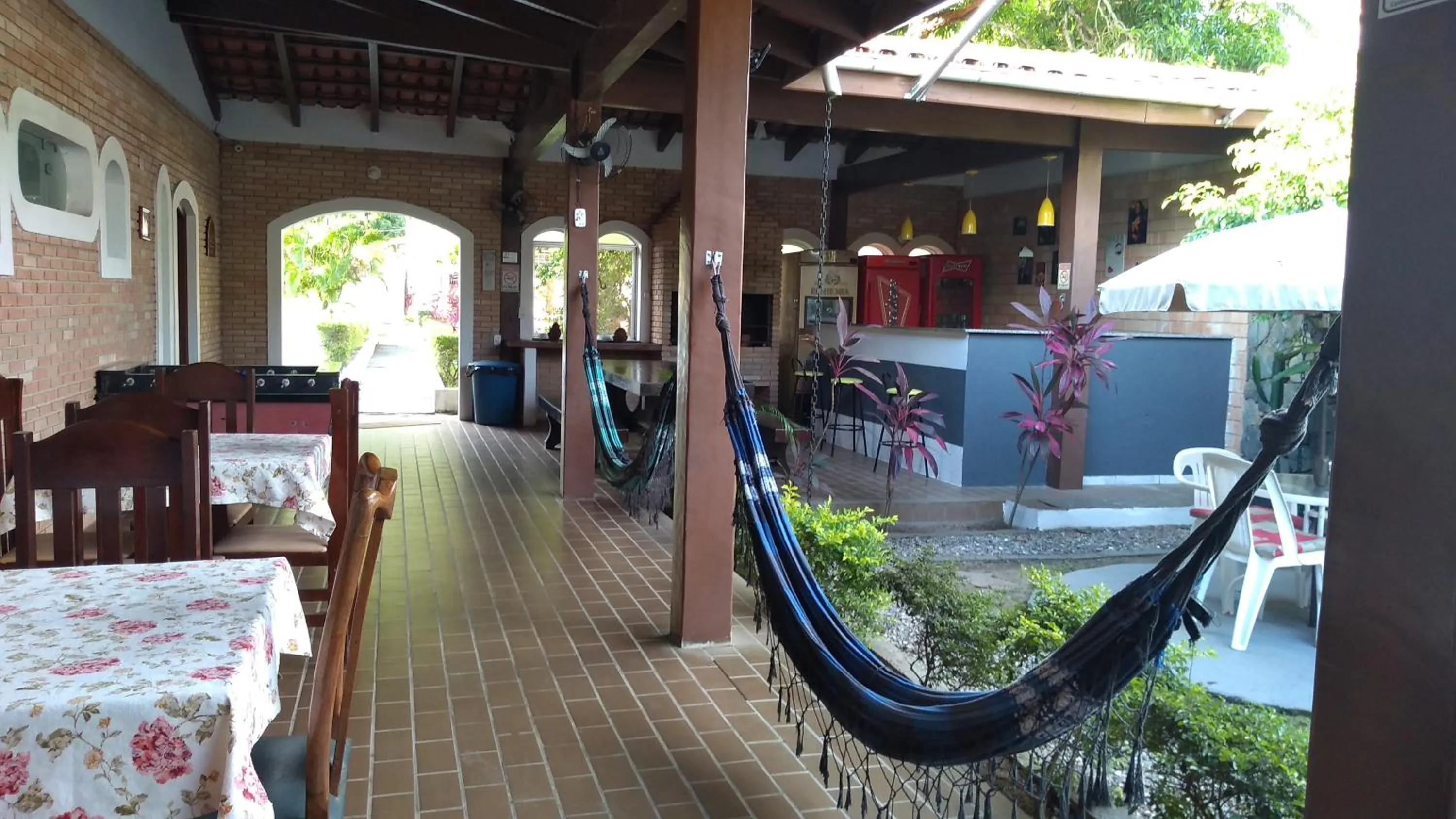 Patio in Hotel Portal da Praia