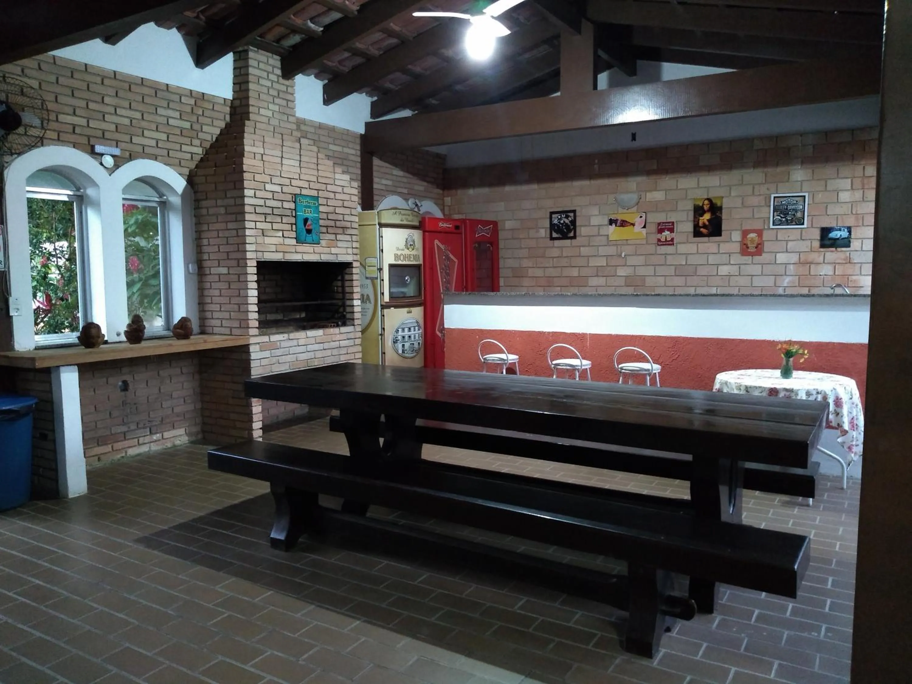 BBQ facilities in Hotel Portal da Praia