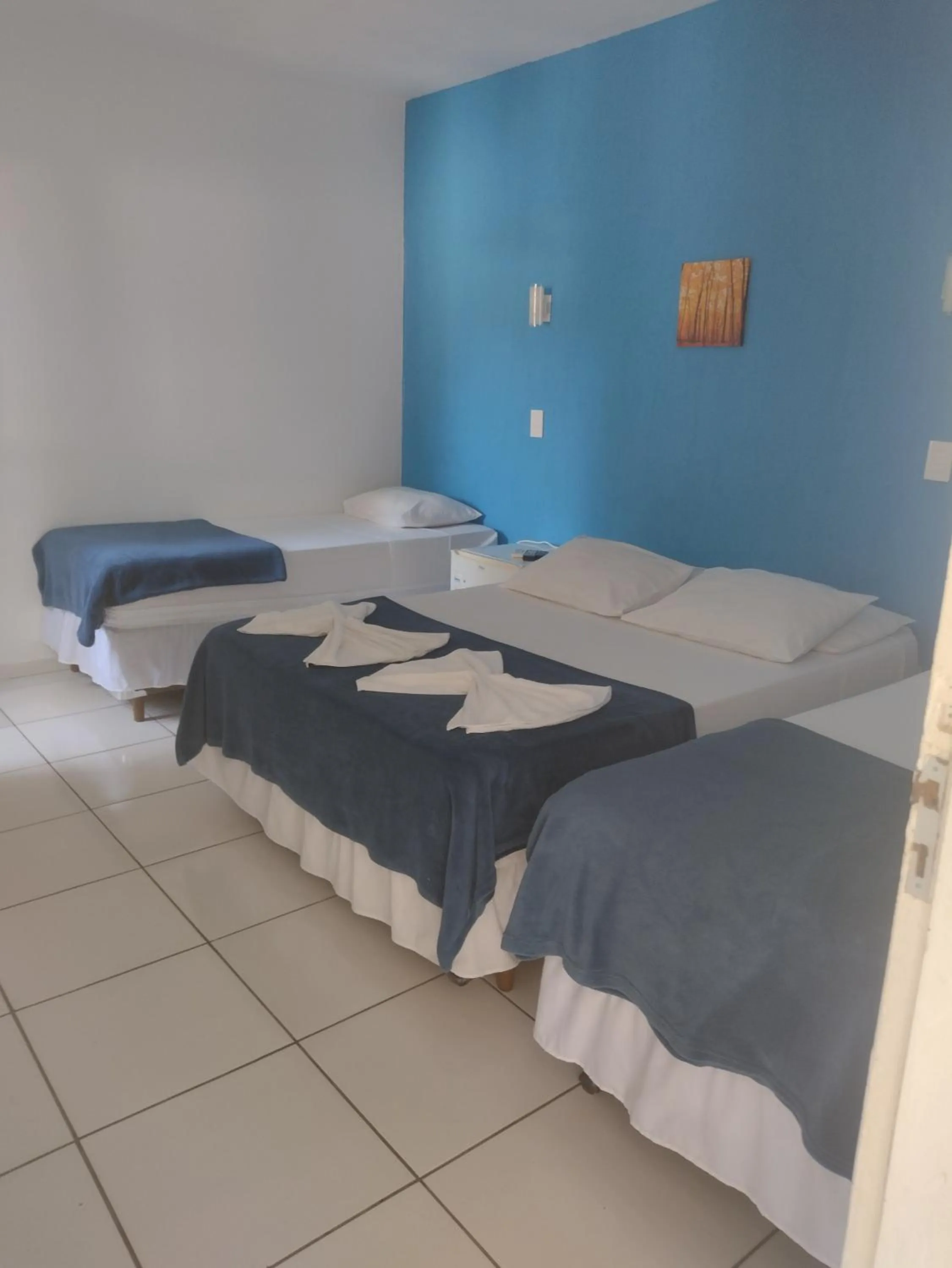 Bed in Hotel Portal da Praia